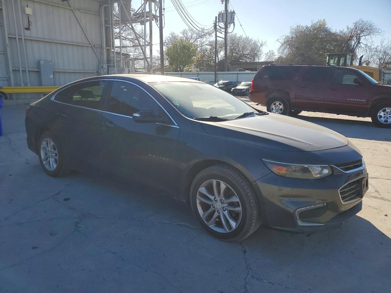 2018 Chevrolet Malibu Lt Серый vin: 1G1ZD5ST1JF121529