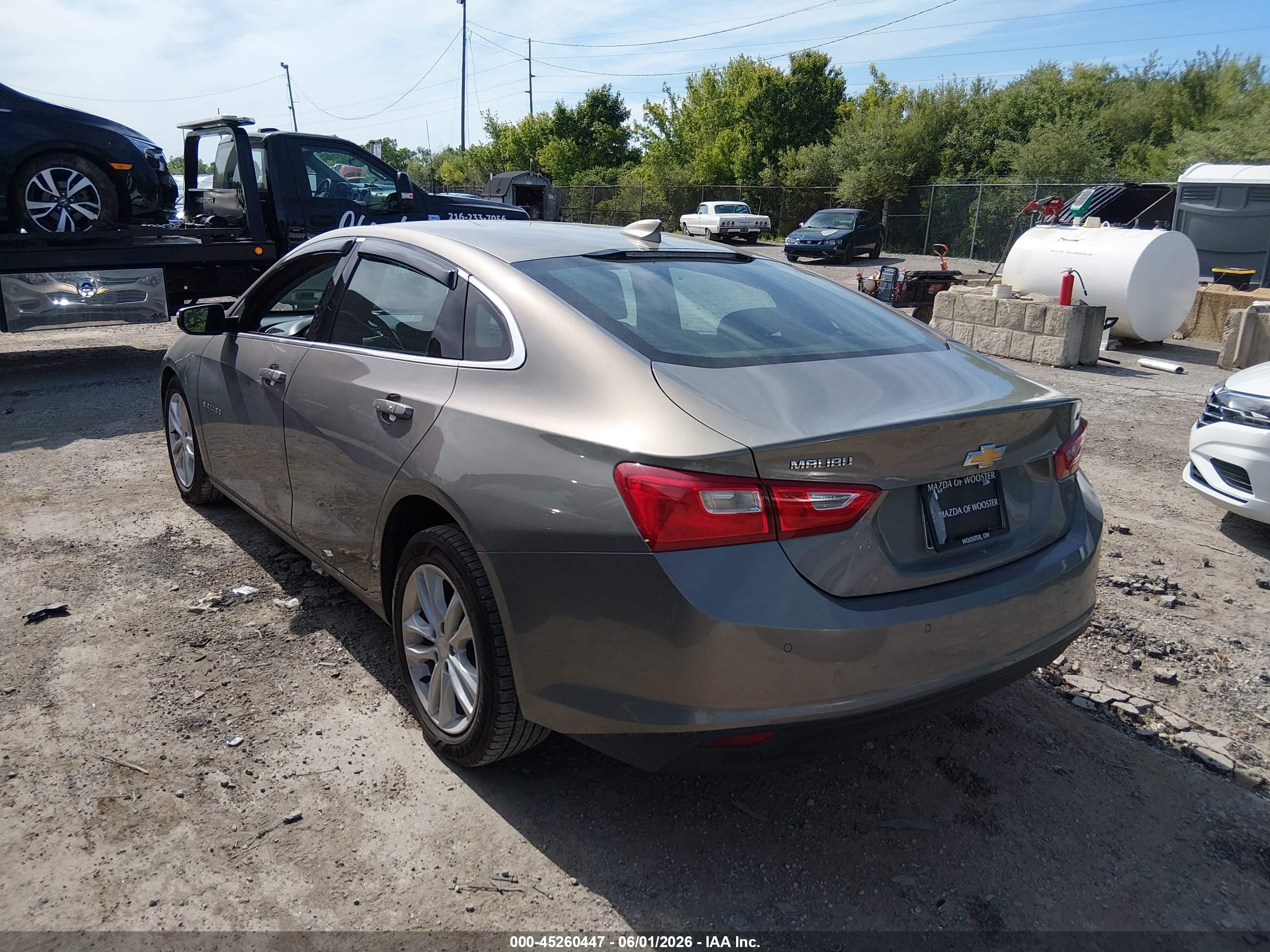 2018 Chevrolet Malibu Lt Gray vin: 1G1ZD5ST1JF215622