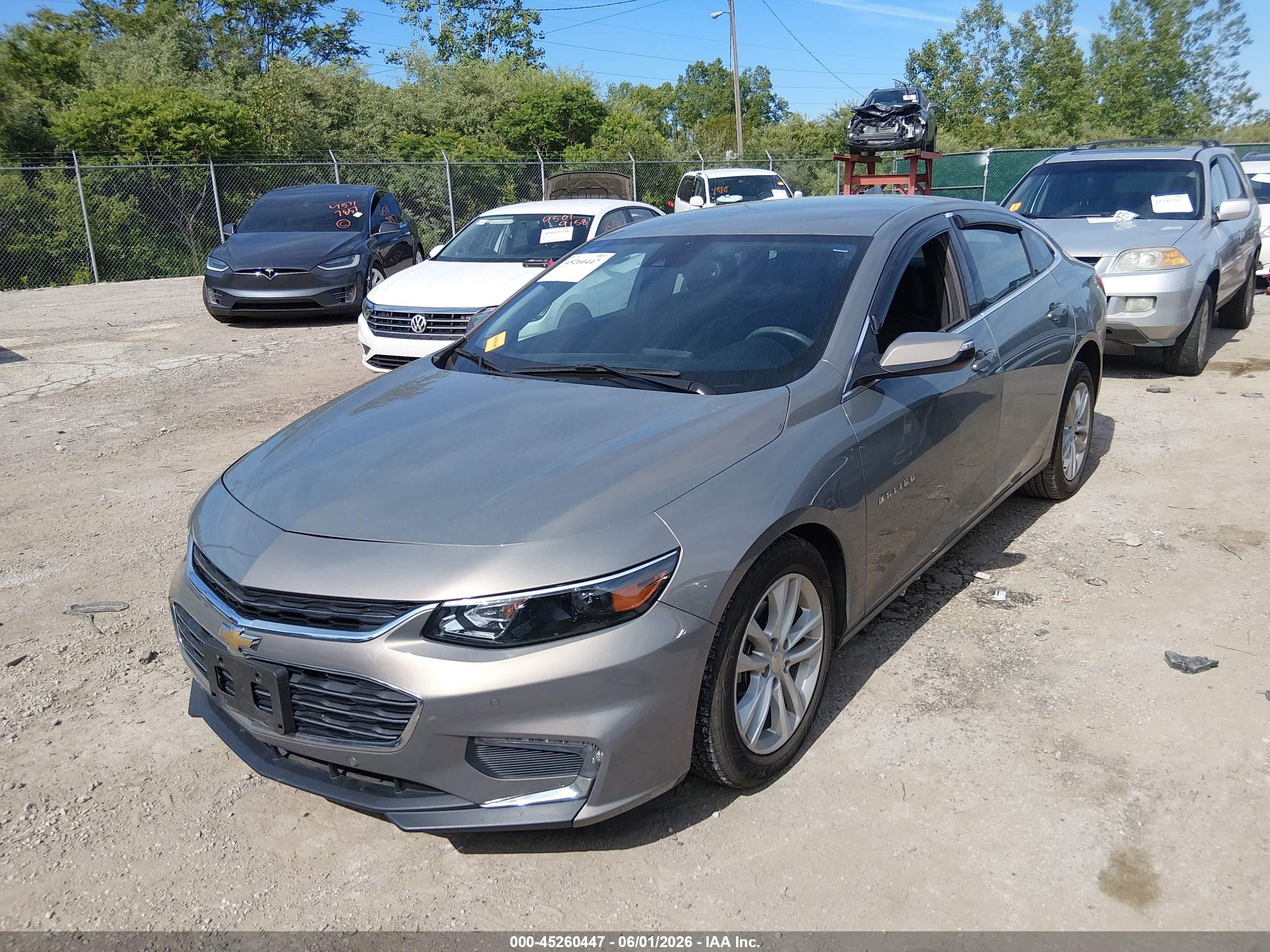 2018 Chevrolet Malibu Lt Gray vin: 1G1ZD5ST1JF215622