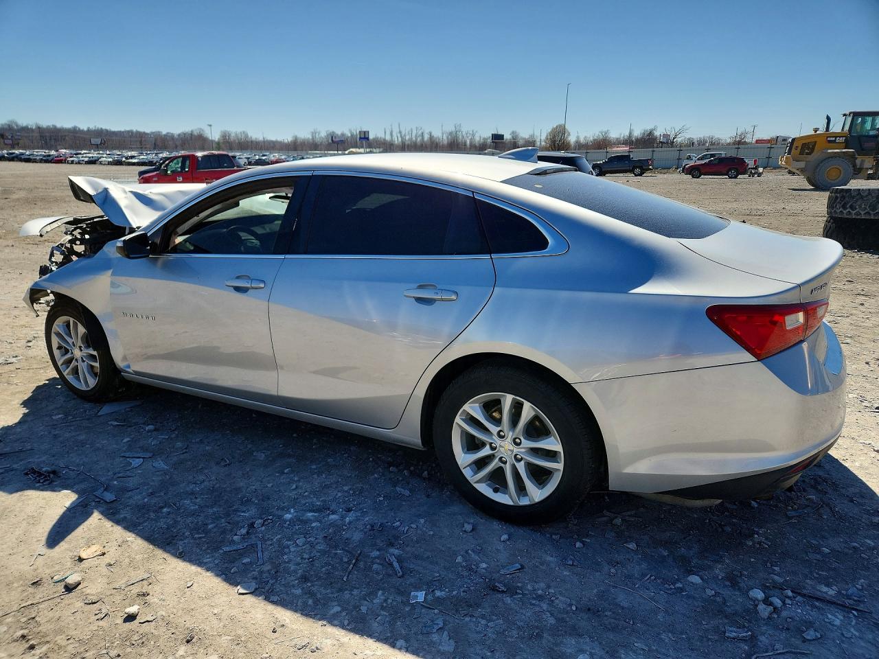 2018 Chevrolet Malibu Lt Silver vin: 1G1ZD5ST1JF246143