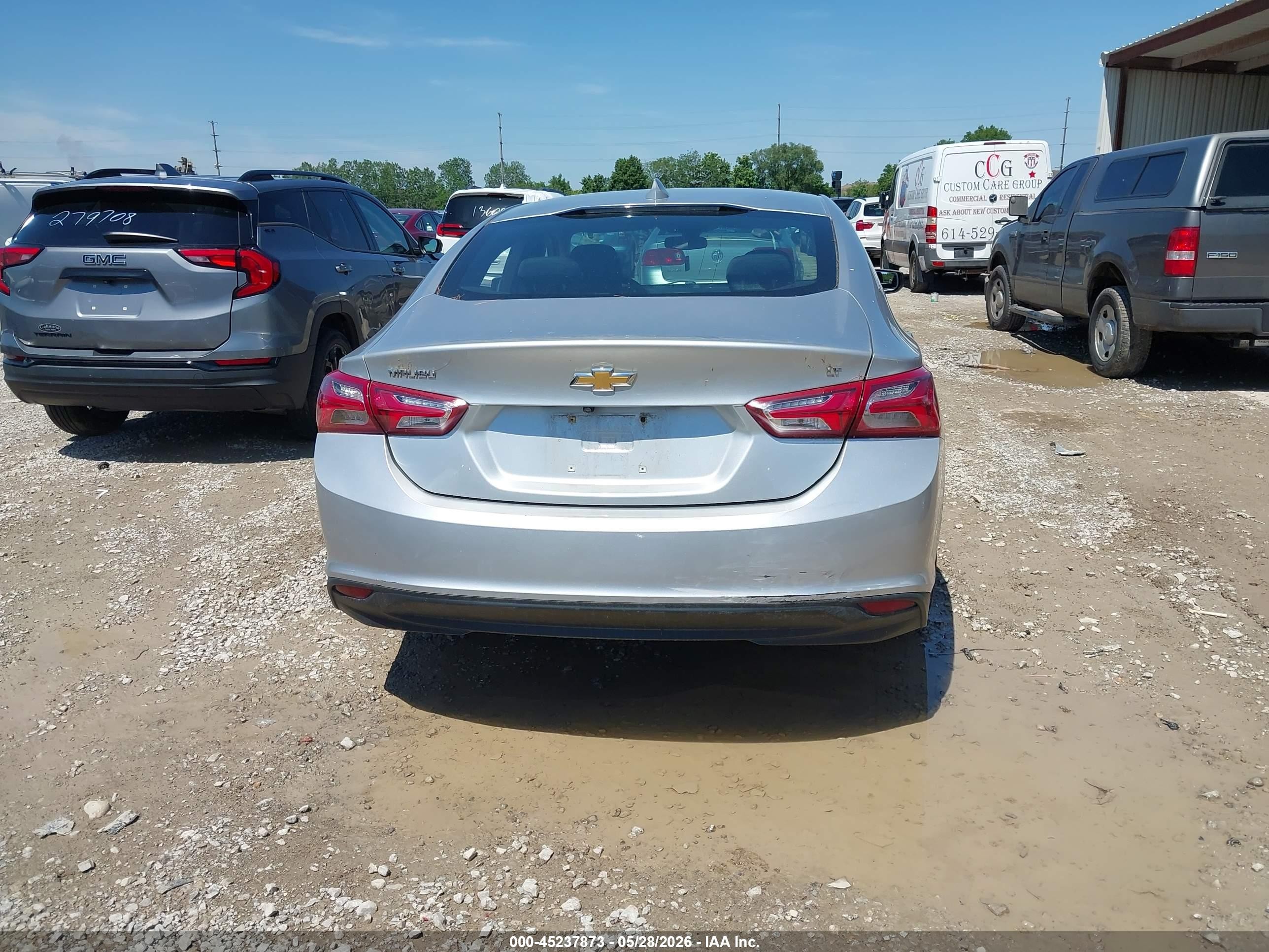 2019 Chevrolet Malibu Lt Silver vin: 1G1ZD5ST1KF126893