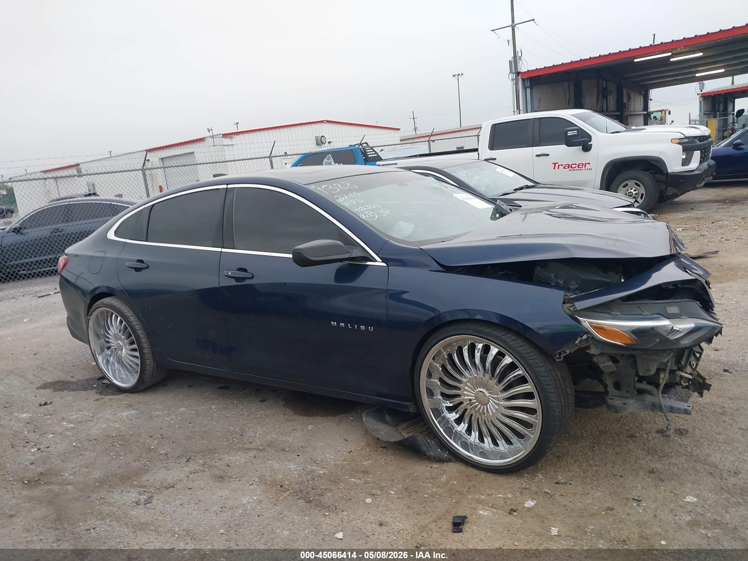 2020 Chevrolet Malibu Fwd Lt Синий vin: 1G1ZD5ST1LF103745