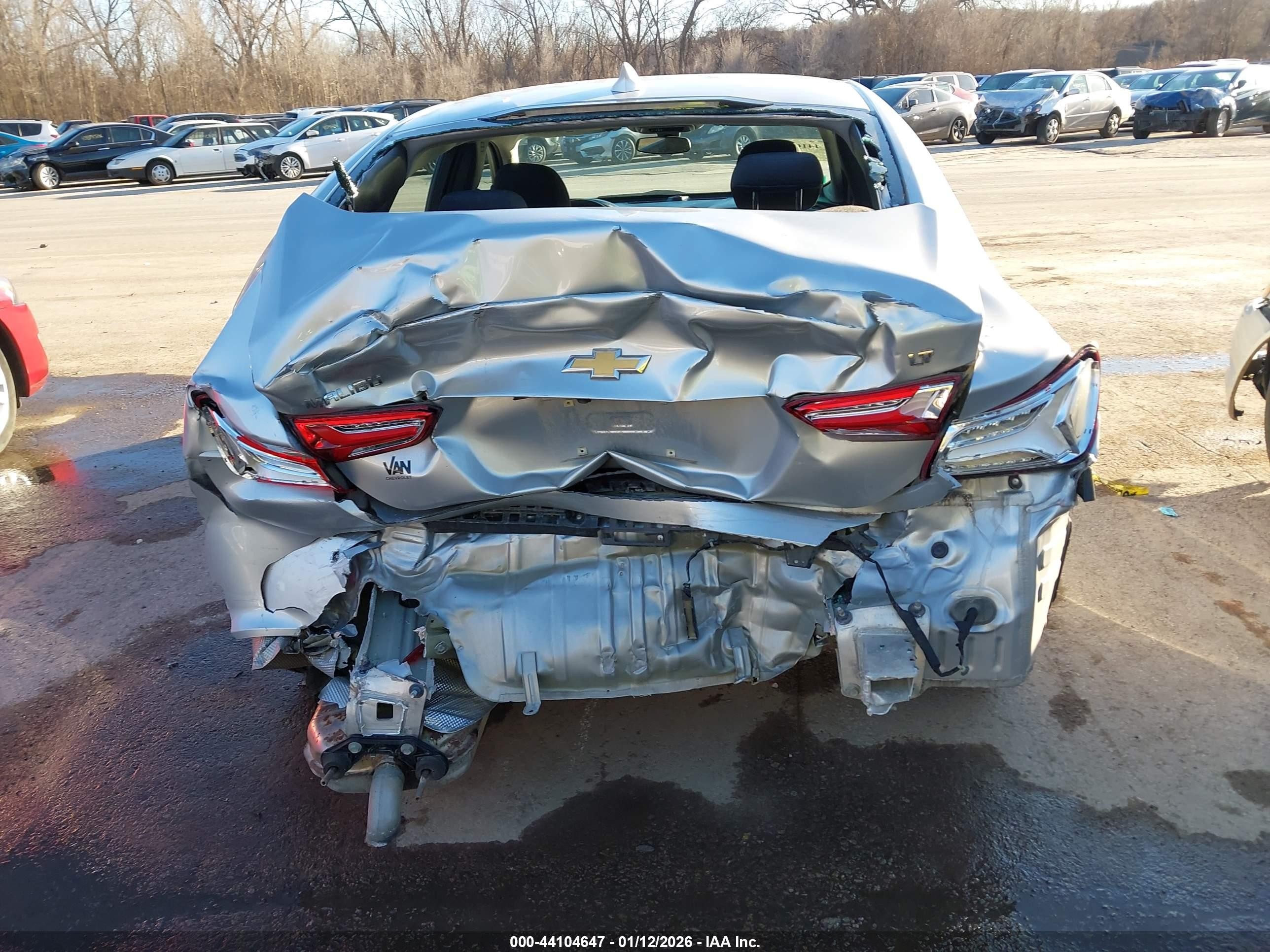 2021 Chevrolet Malibu Fwd Lt Silver vin: 1G1ZD5ST1MF001749