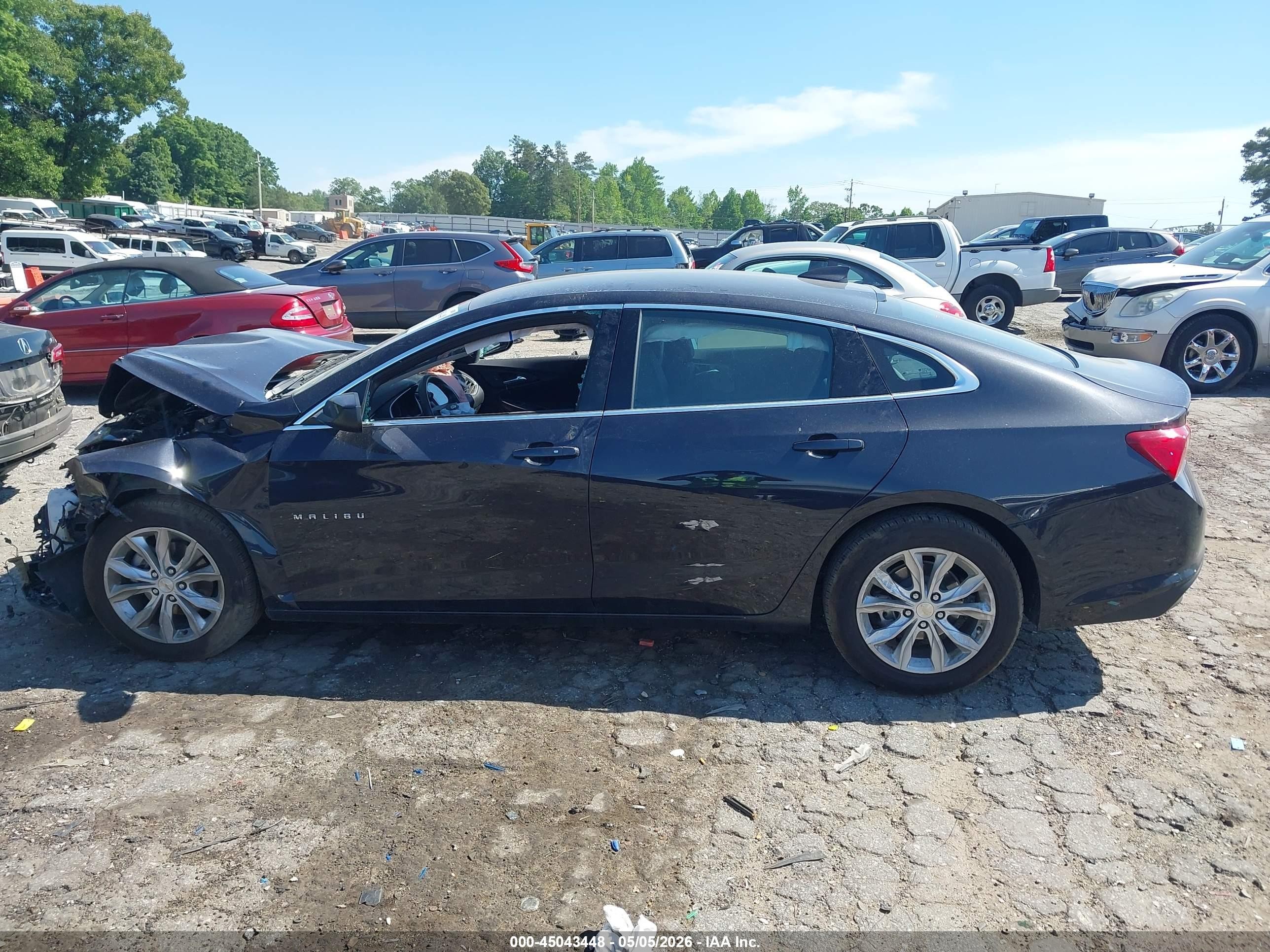 2023 Chevrolet Malibu Fwd 1lt Черный vin: 1G1ZD5ST1PF142826