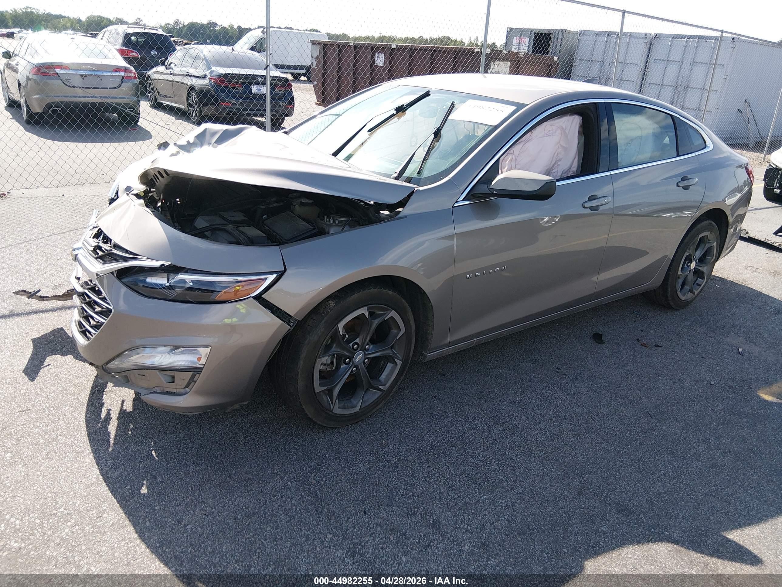 2023 Chevrolet Malibu Fwd 1lt Бежевый vin: 1G1ZD5ST1PF149291