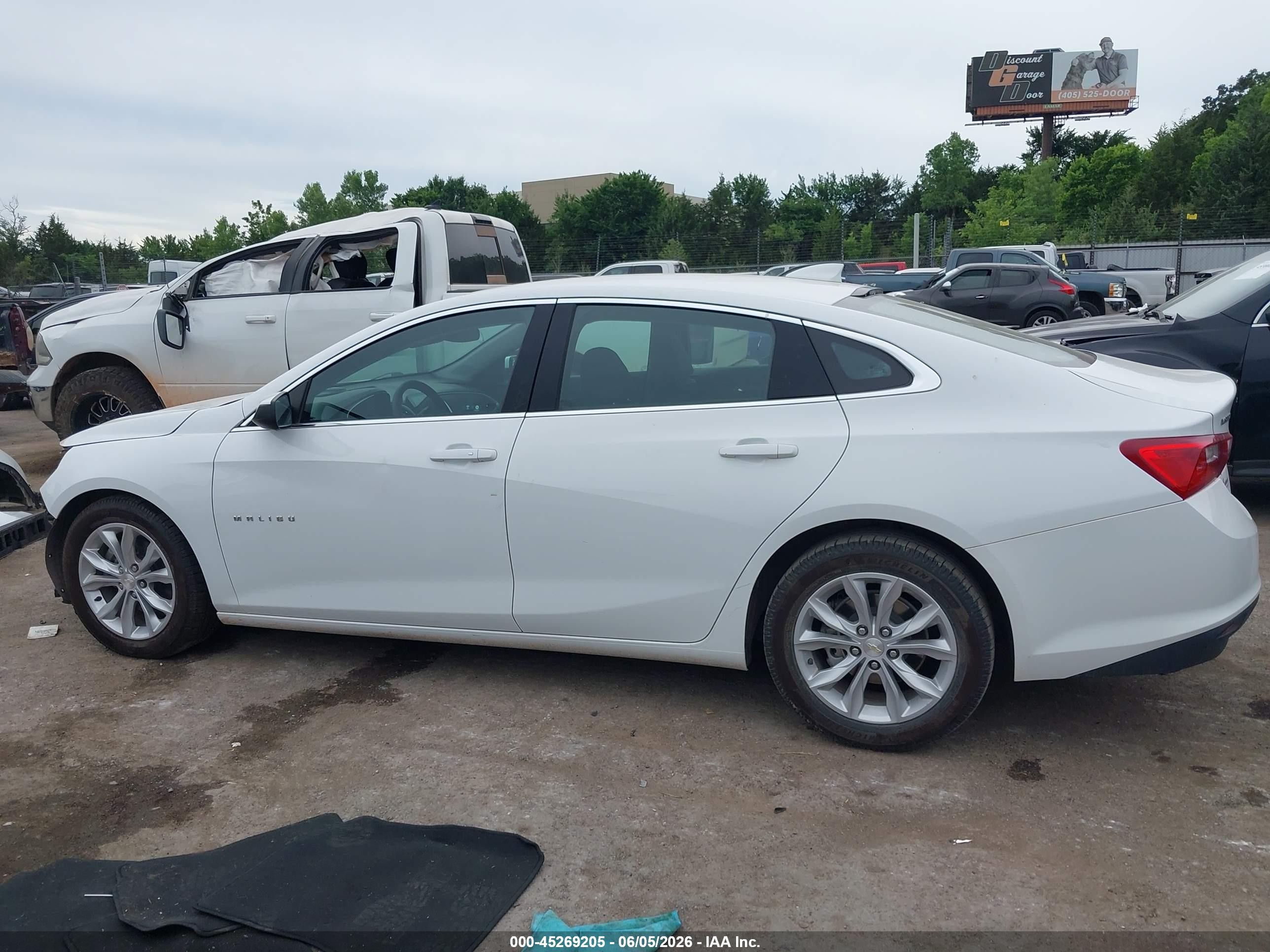 2023 Chevrolet Malibu Fwd 1lt White vin: 1G1ZD5ST1PF178838