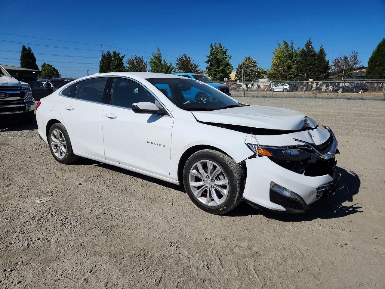 2023 Chevrolet Malibu Lt White vin: 1G1ZD5ST1PF204127