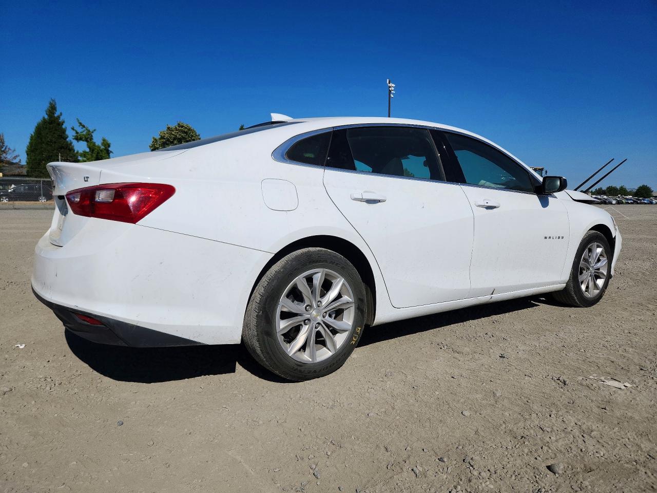 2023 Chevrolet Malibu Lt White vin: 1G1ZD5ST1PF204127