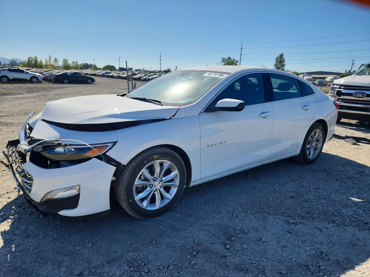 2023 Chevrolet Malibu Lt White vin: 1G1ZD5ST1PF204127