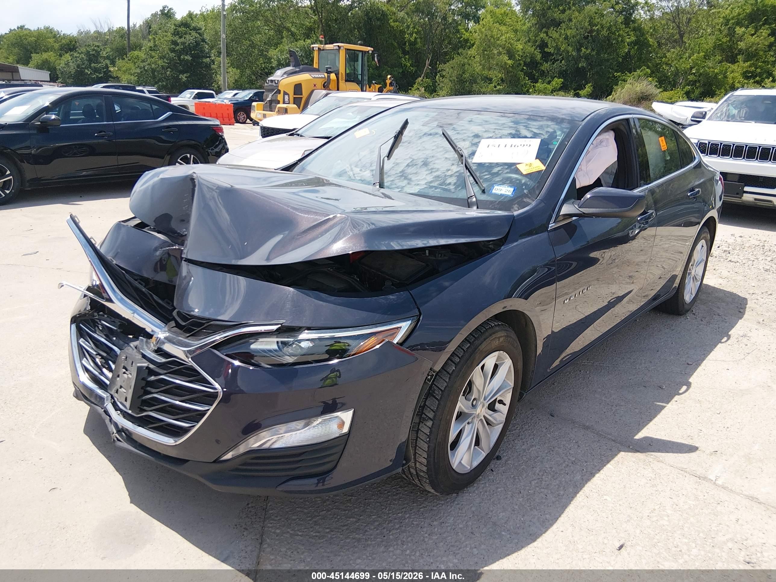 2025 Chevrolet Malibu Fwd 1lt Черный vin: 1G1ZD5ST1SF139563