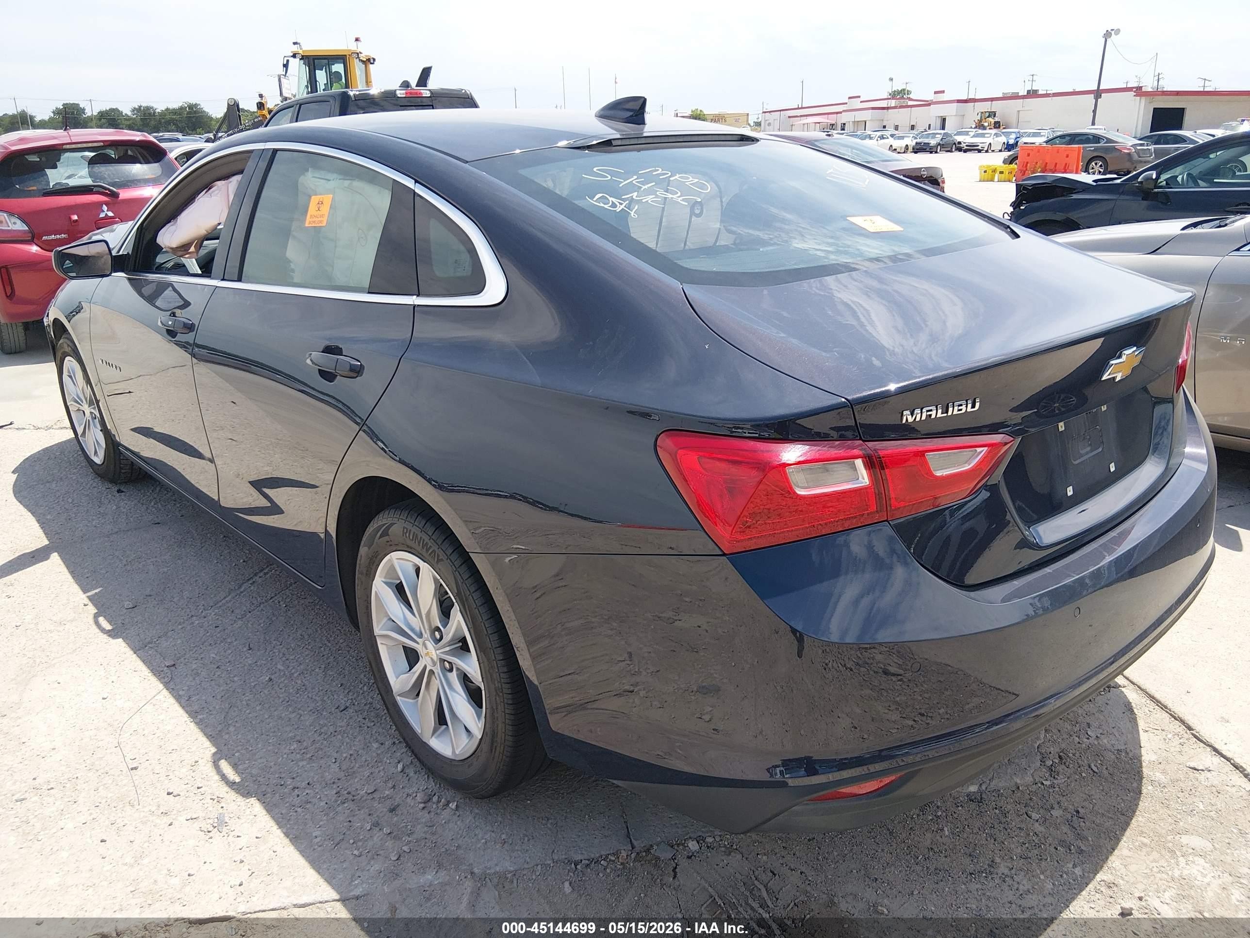 2025 Chevrolet Malibu Fwd 1lt Черный vin: 1G1ZD5ST1SF139563