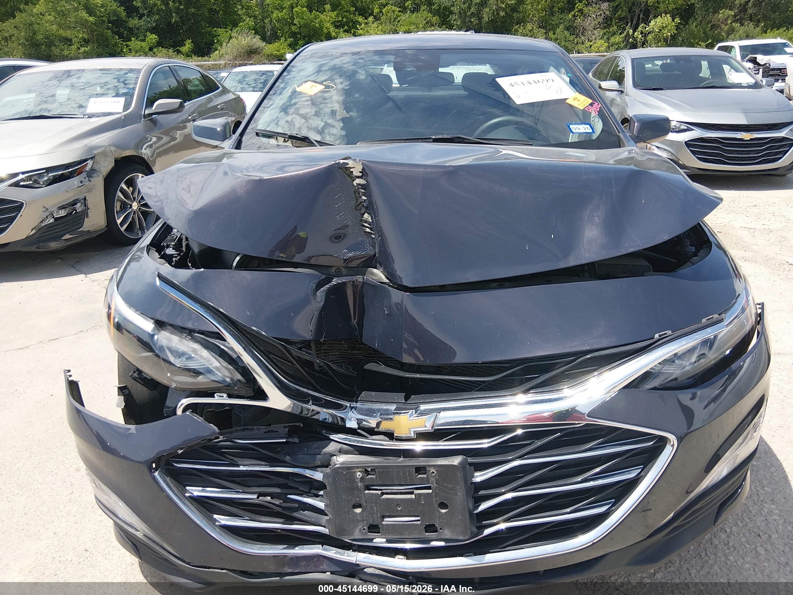2025 Chevrolet Malibu Fwd 1lt Черный vin: 1G1ZD5ST1SF139563
