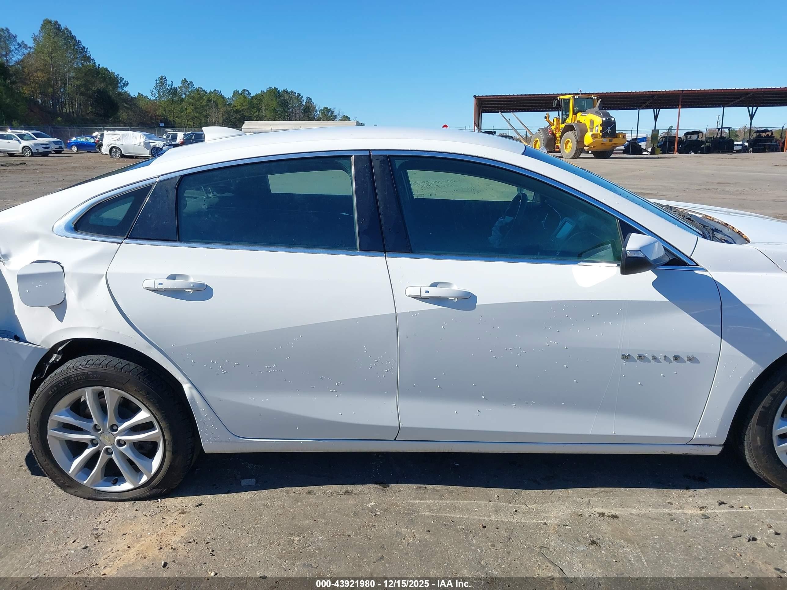 2018 Chevrolet Malibu Lt White vin: 1G1ZD5ST2JF139697