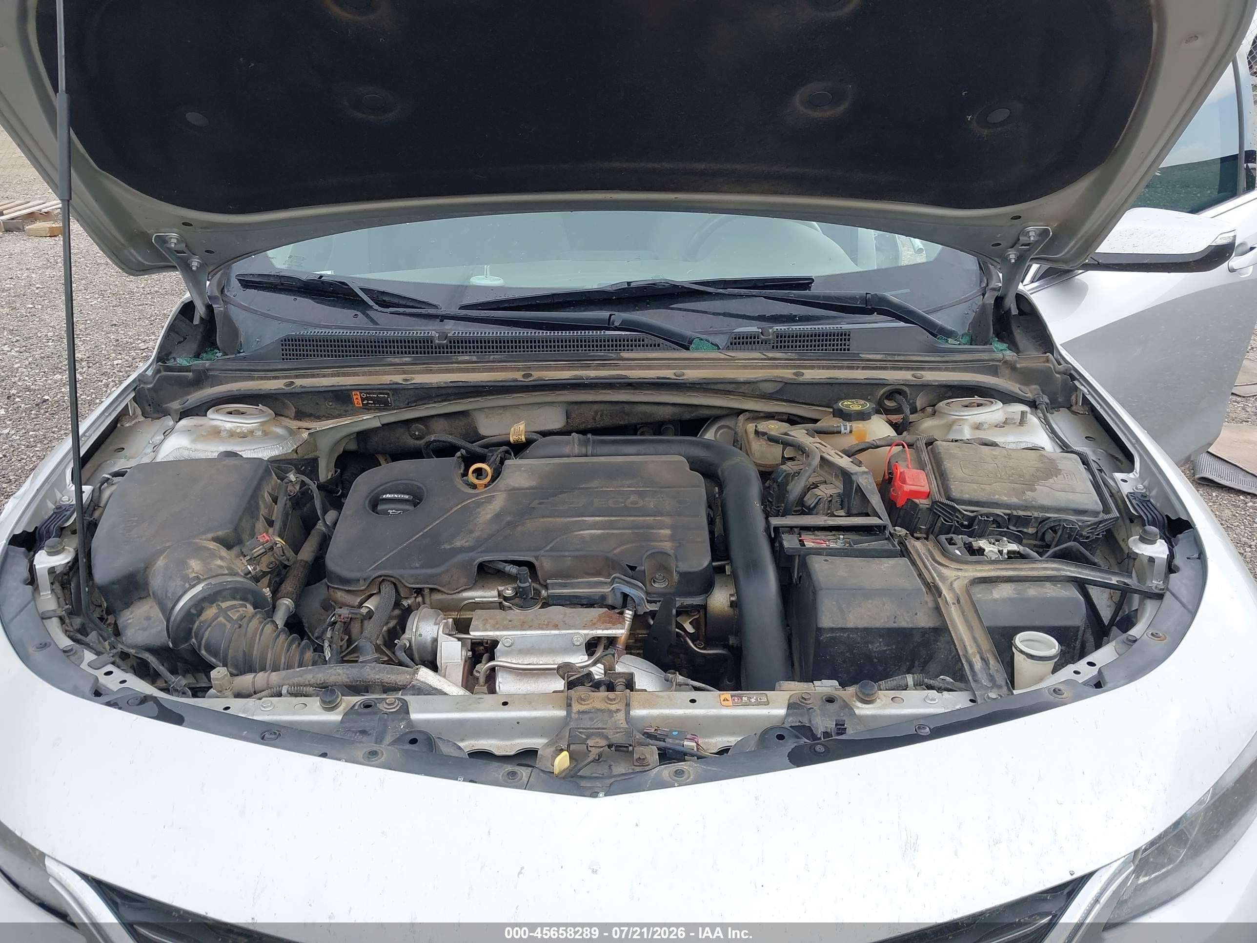 2018 Chevrolet Malibu Lt Серебряный vin: 1G1ZD5ST2JF142079