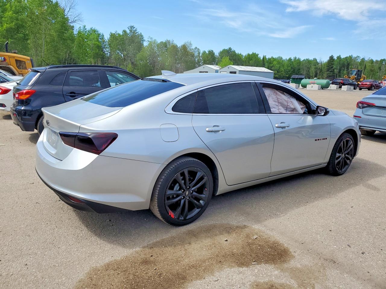 2018 Chevrolet Malibu Lt Silver vin: 1G1ZD5ST2JF158654