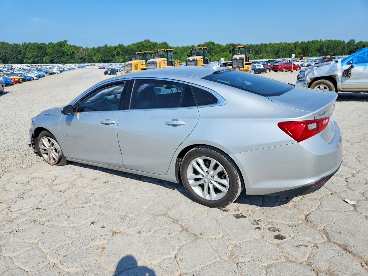 2018 Chevrolet Malibu Lt Silver vin: 1G1ZD5ST2JF160971
