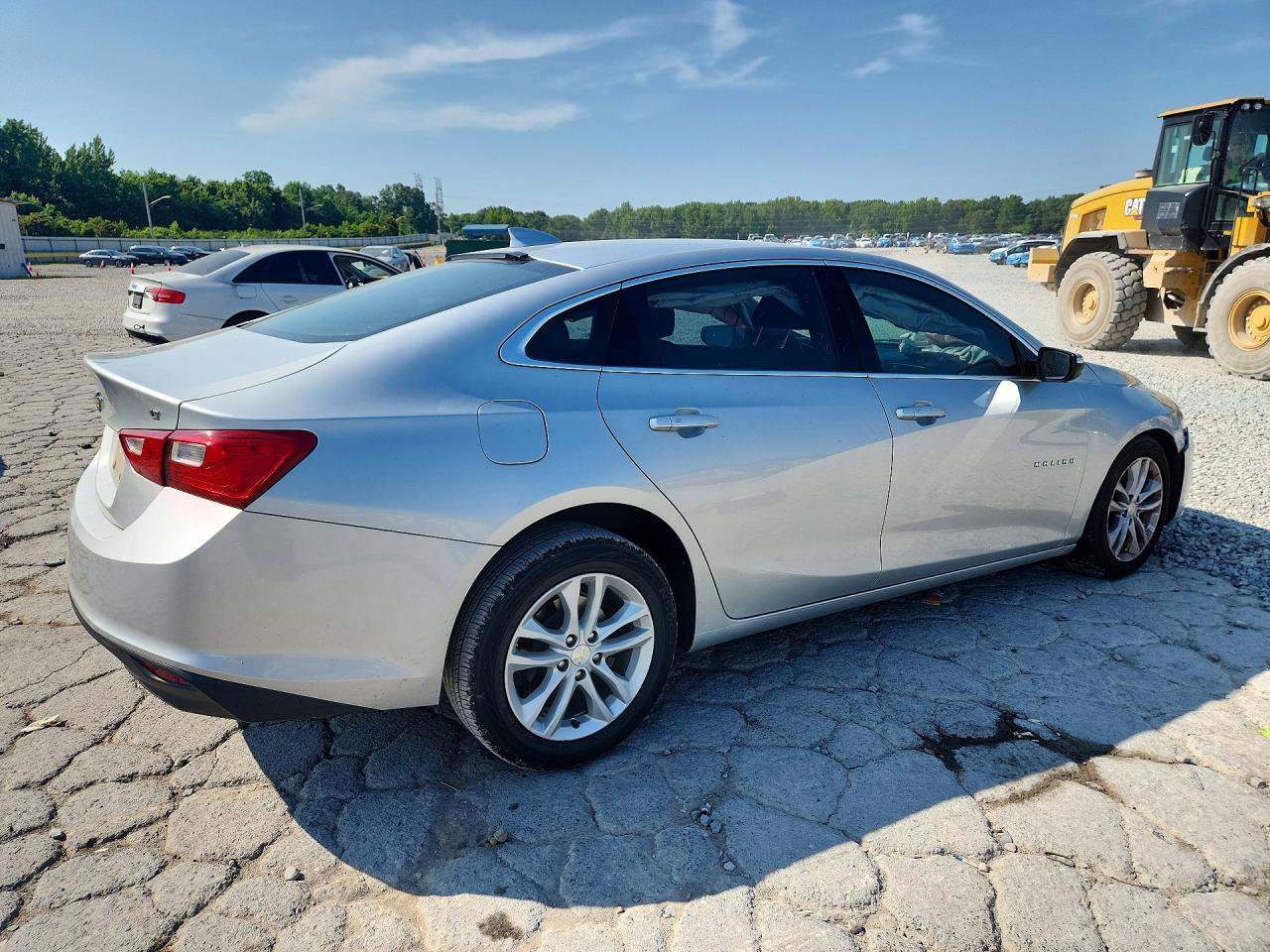 2018 Chevrolet Malibu Lt Silver vin: 1G1ZD5ST2JF160971