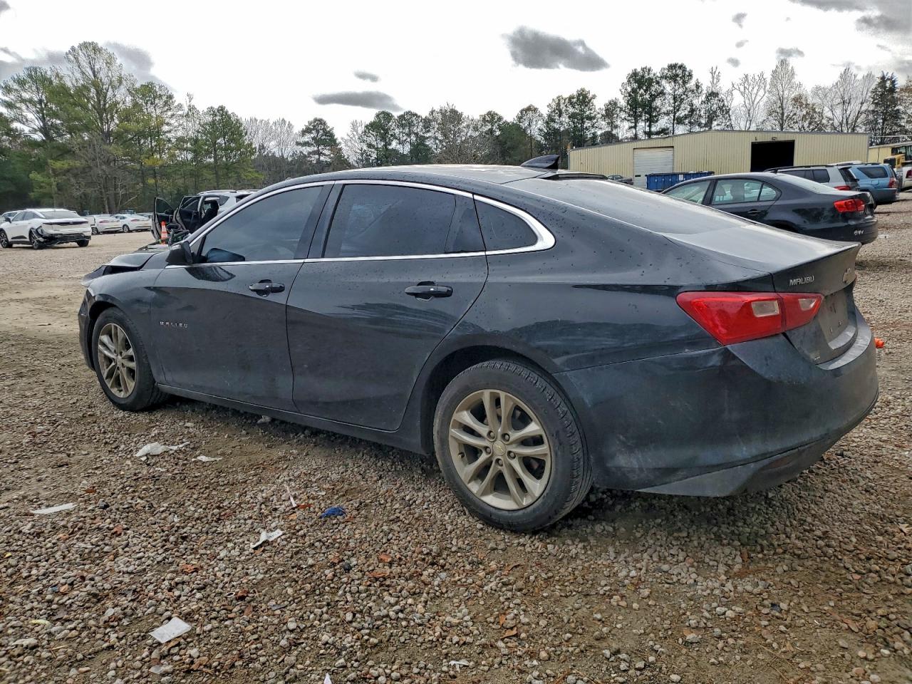 2018 Chevrolet Malibu Lt Black vin: 1G1ZD5ST2JF168861