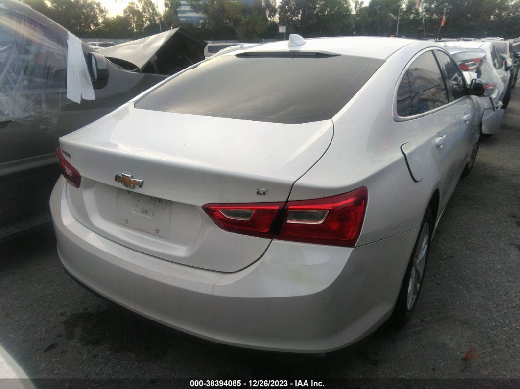 2018 Chevrolet Malibu Lt White vin: 1G1ZD5ST2JF231554