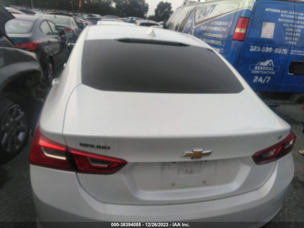2018 Chevrolet Malibu Lt White vin: 1G1ZD5ST2JF231554