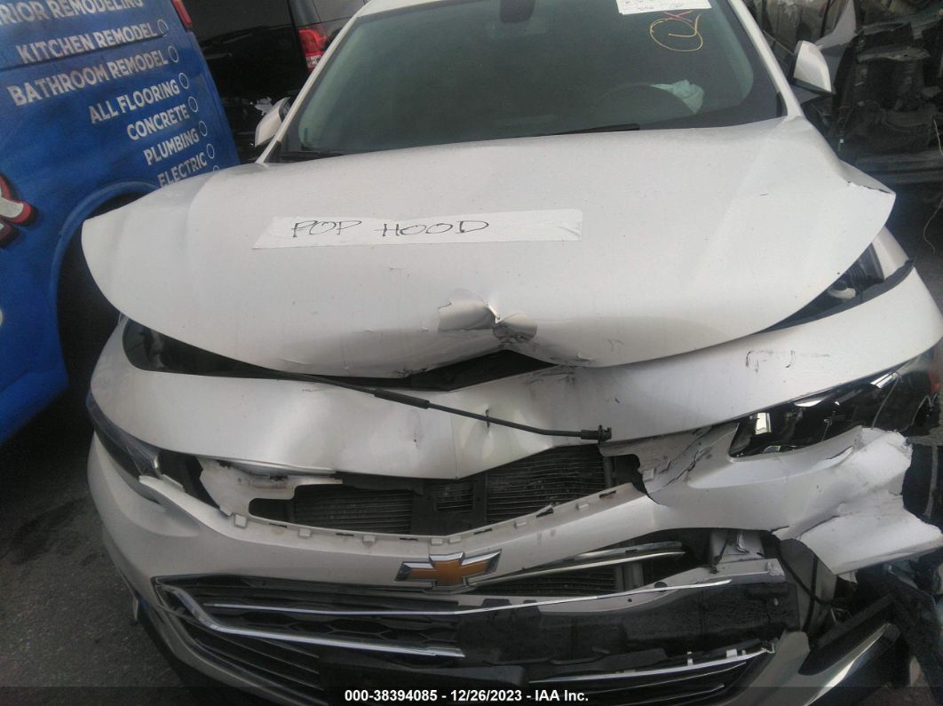 2018 Chevrolet Malibu Lt White vin: 1G1ZD5ST2JF231554