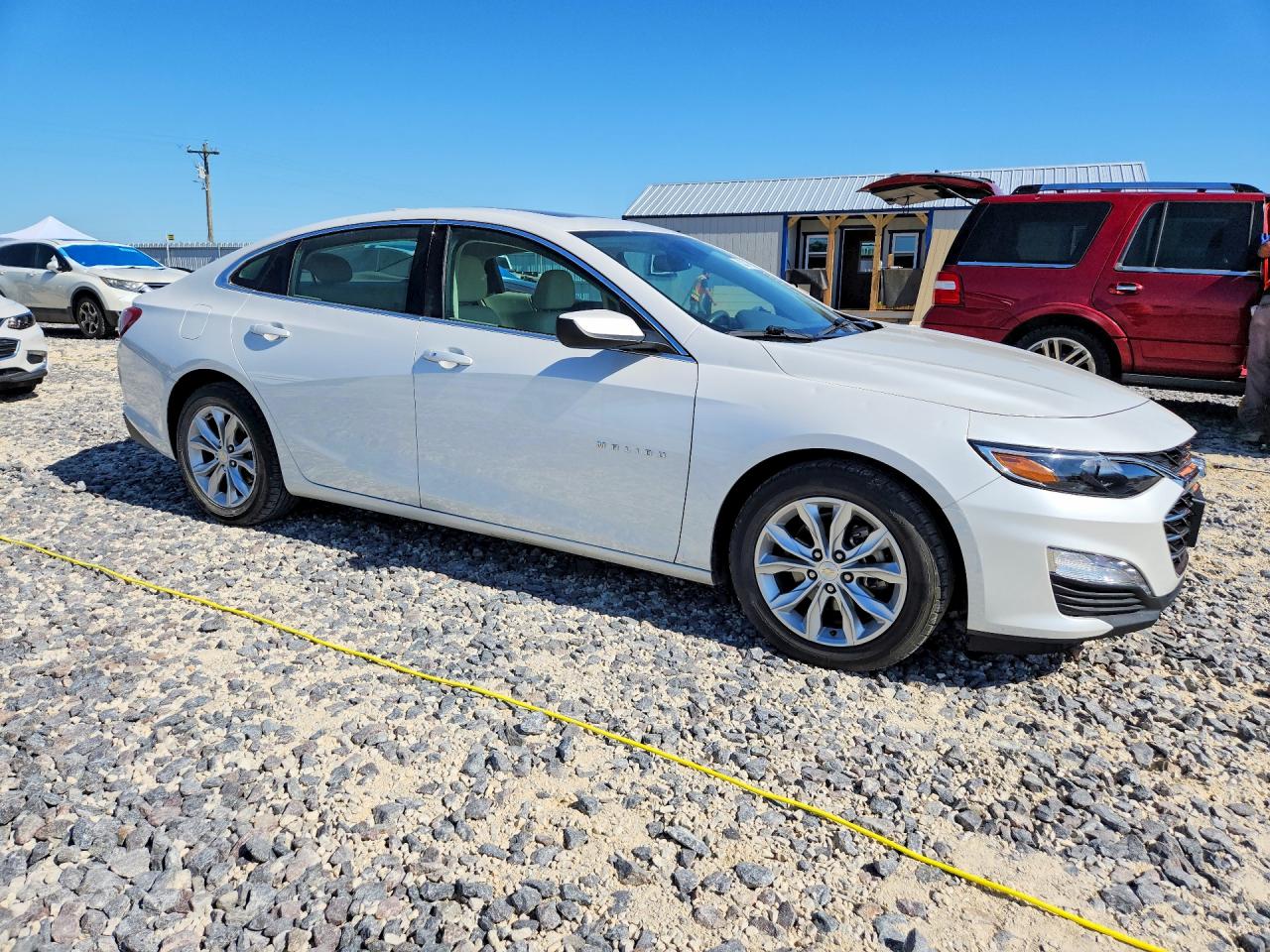 2019 Chevrolet Malibu Lt Белый vin: 1G1ZD5ST2KF118494