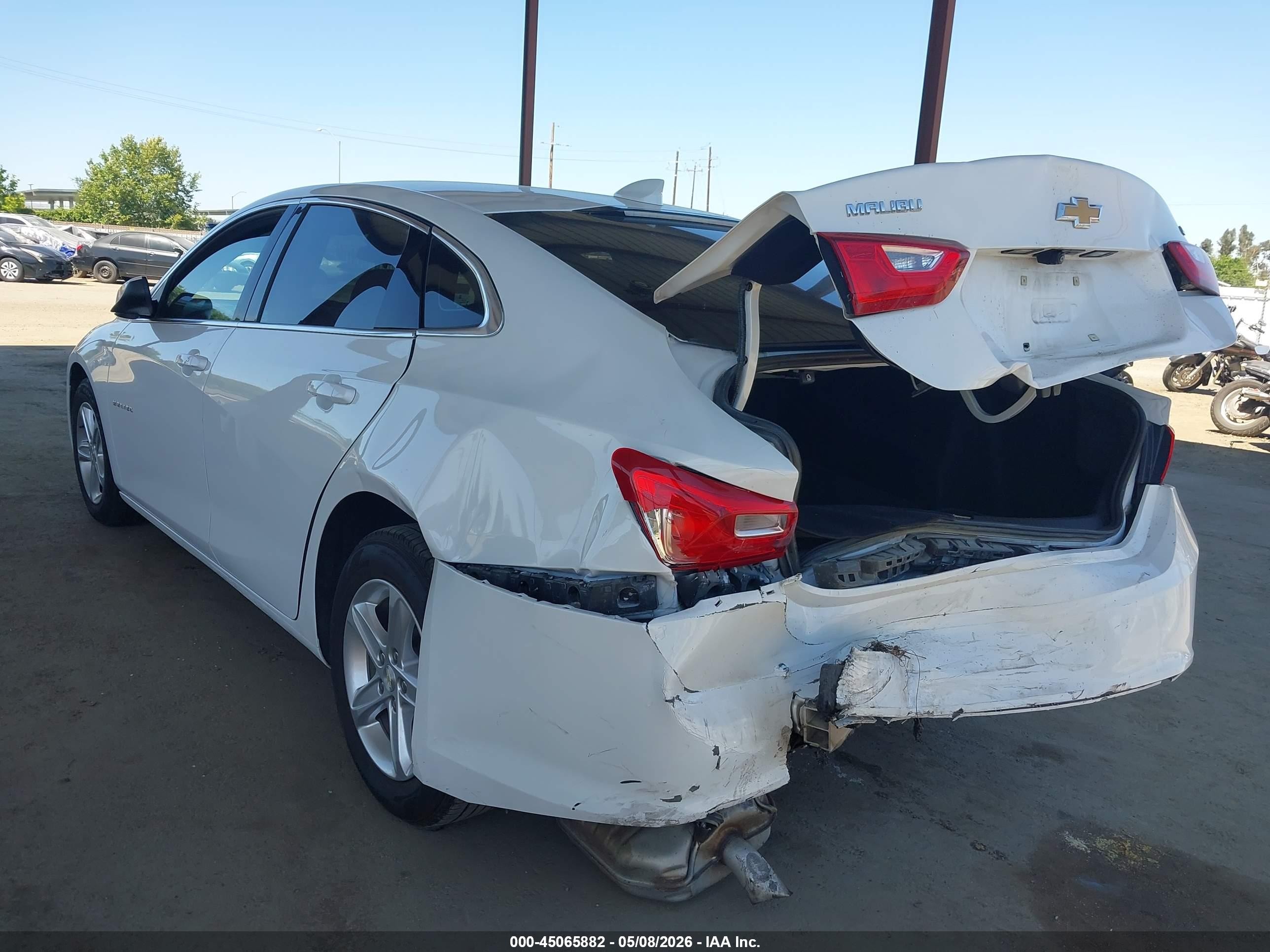 2023 Chevrolet Malibu Fwd 1lt White vin: 1G1ZD5ST2PF185491