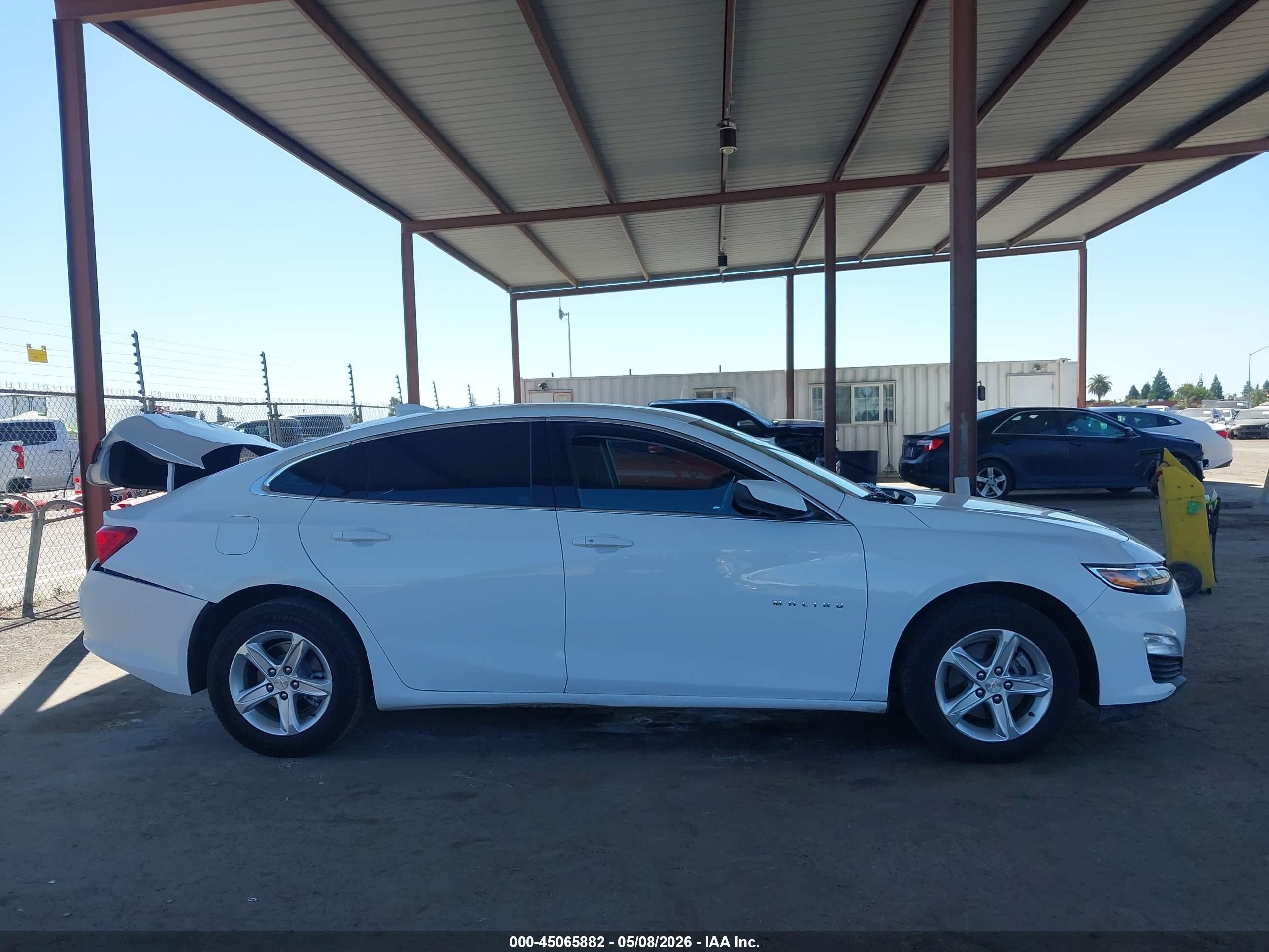 2023 Chevrolet Malibu Fwd 1lt White vin: 1G1ZD5ST2PF185491