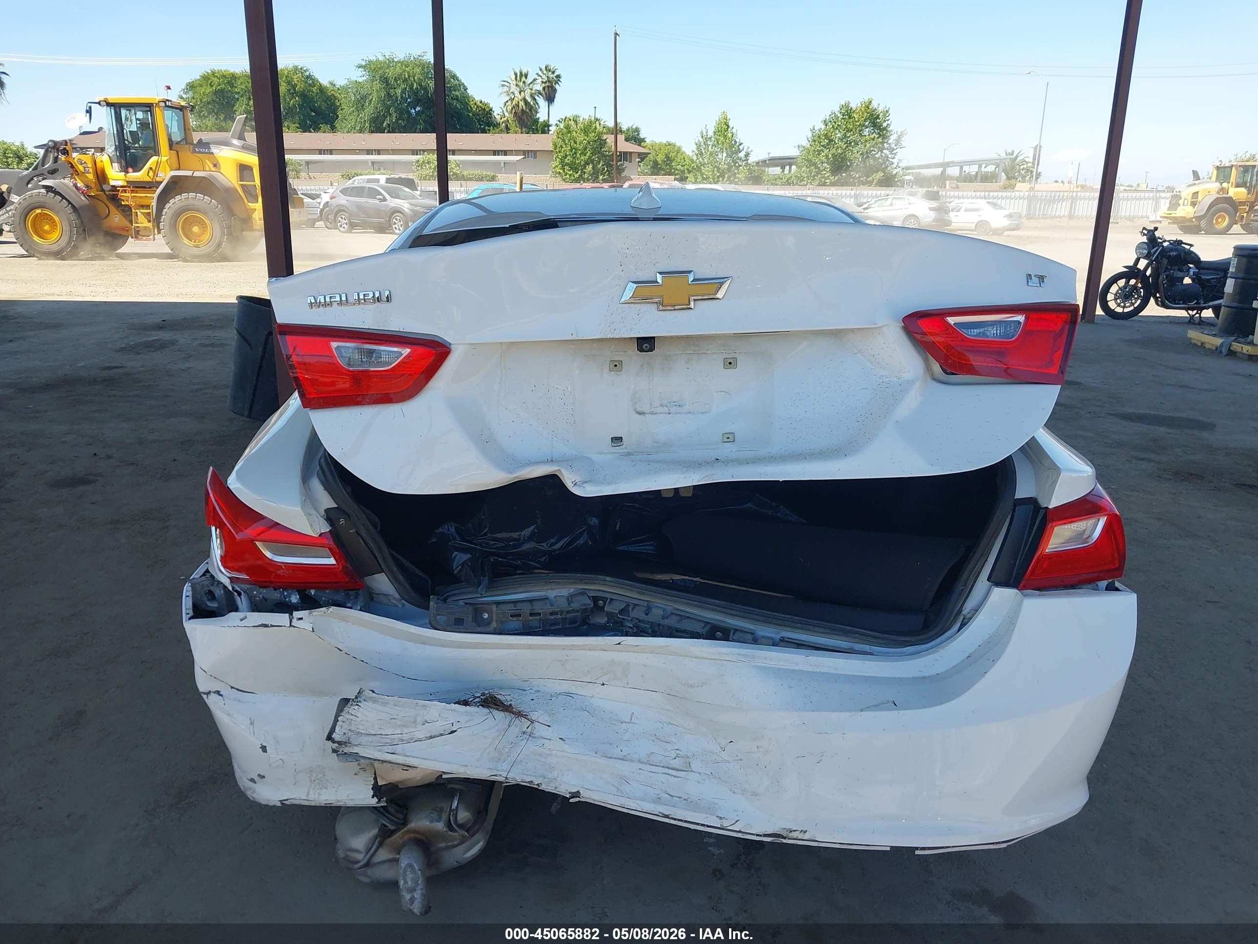 2023 Chevrolet Malibu Fwd 1lt White vin: 1G1ZD5ST2PF185491