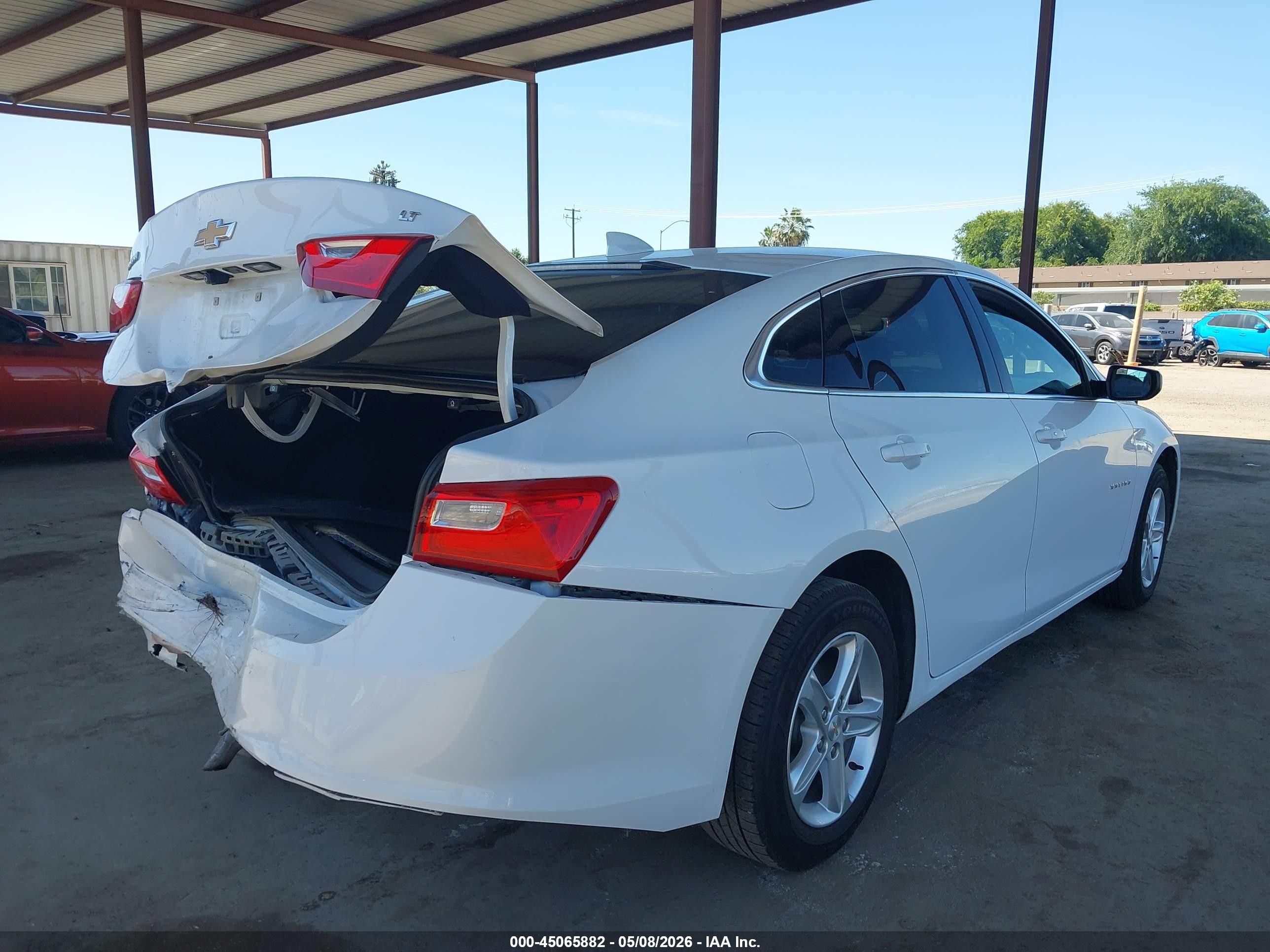 2023 Chevrolet Malibu Fwd 1lt White vin: 1G1ZD5ST2PF185491