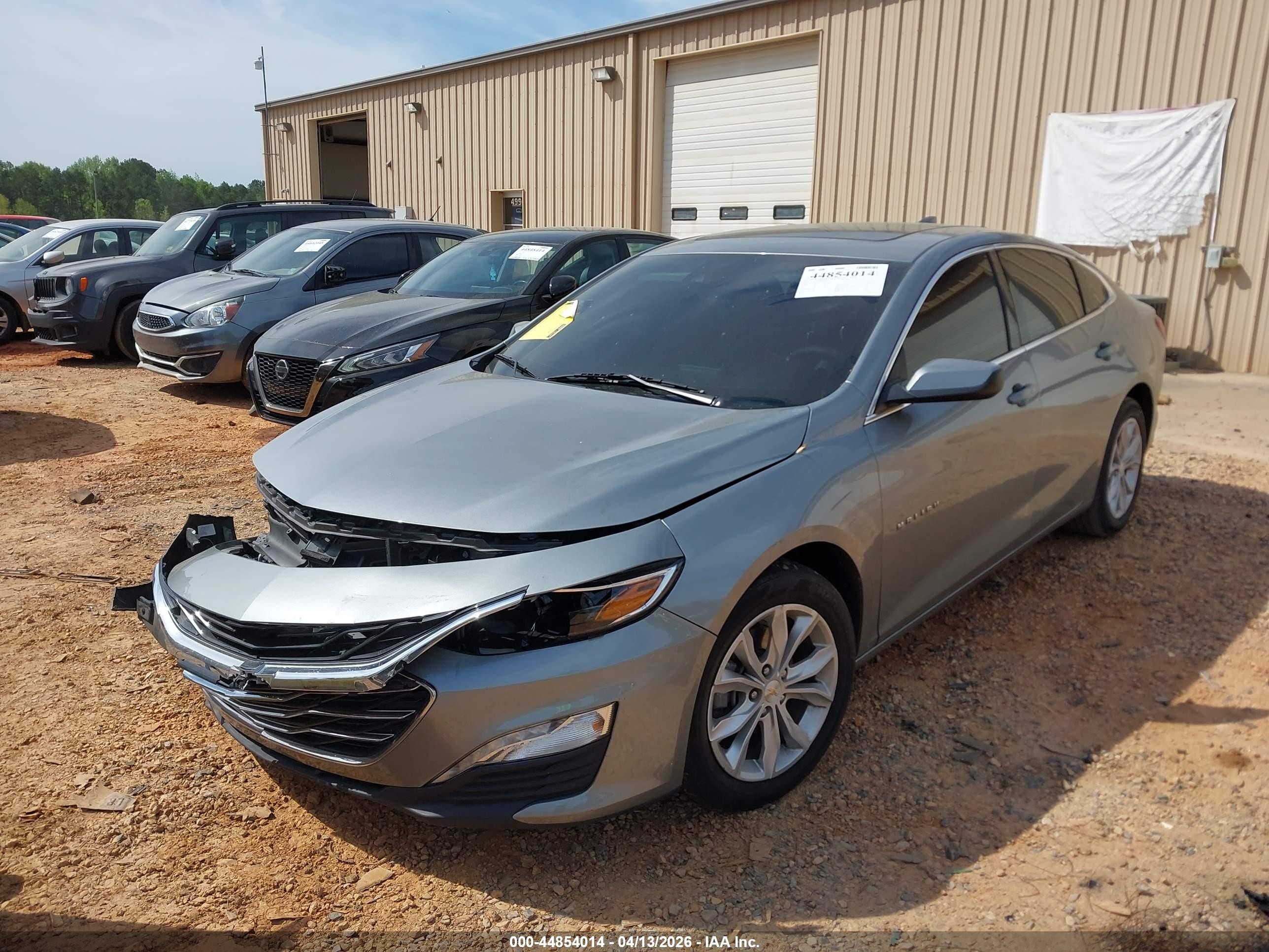 2024 Chevrolet Malibu Fwd 1lt Gray vin: 1G1ZD5ST2RF147794