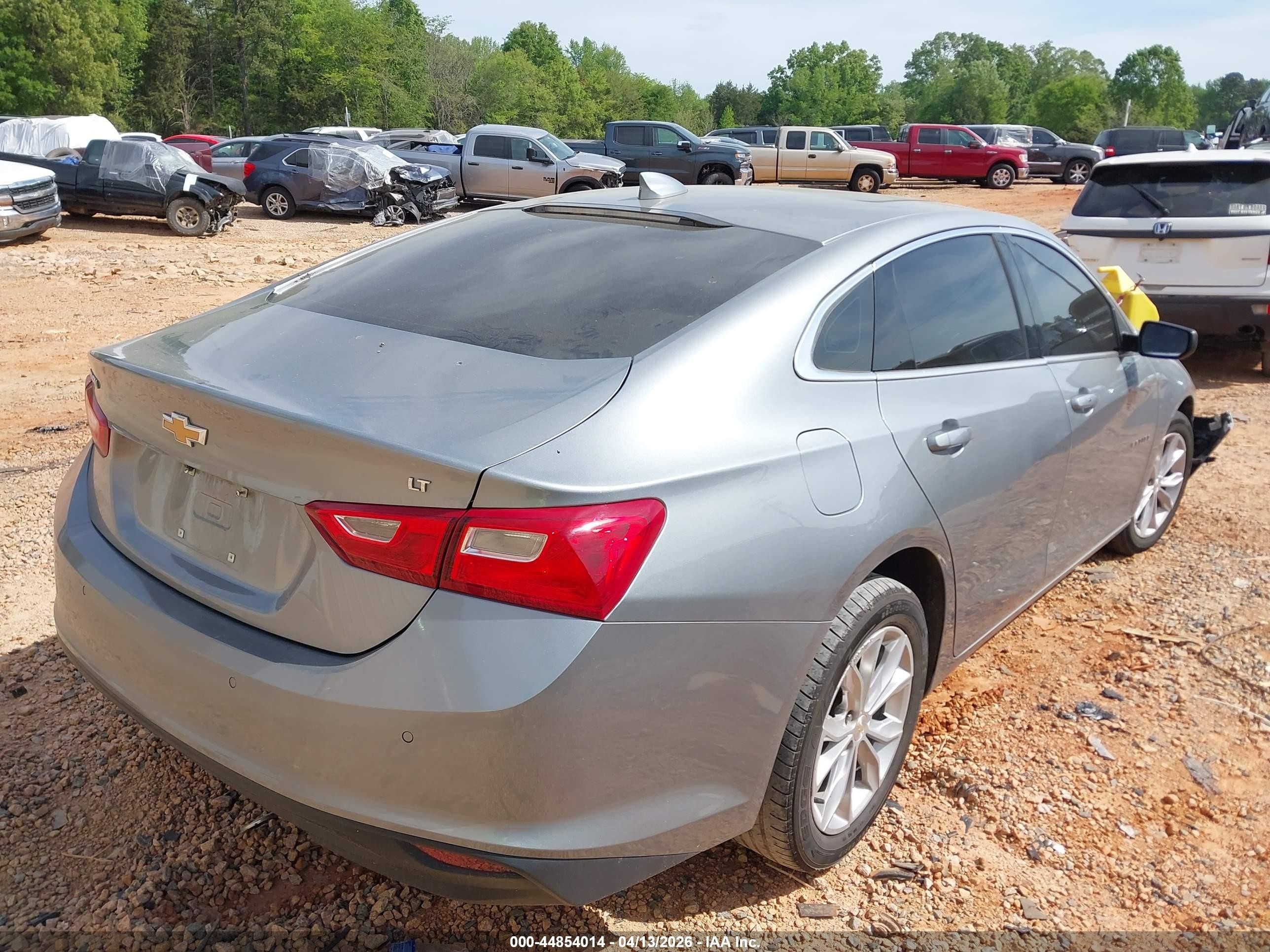 2024 Chevrolet Malibu Fwd 1lt Gray vin: 1G1ZD5ST2RF147794