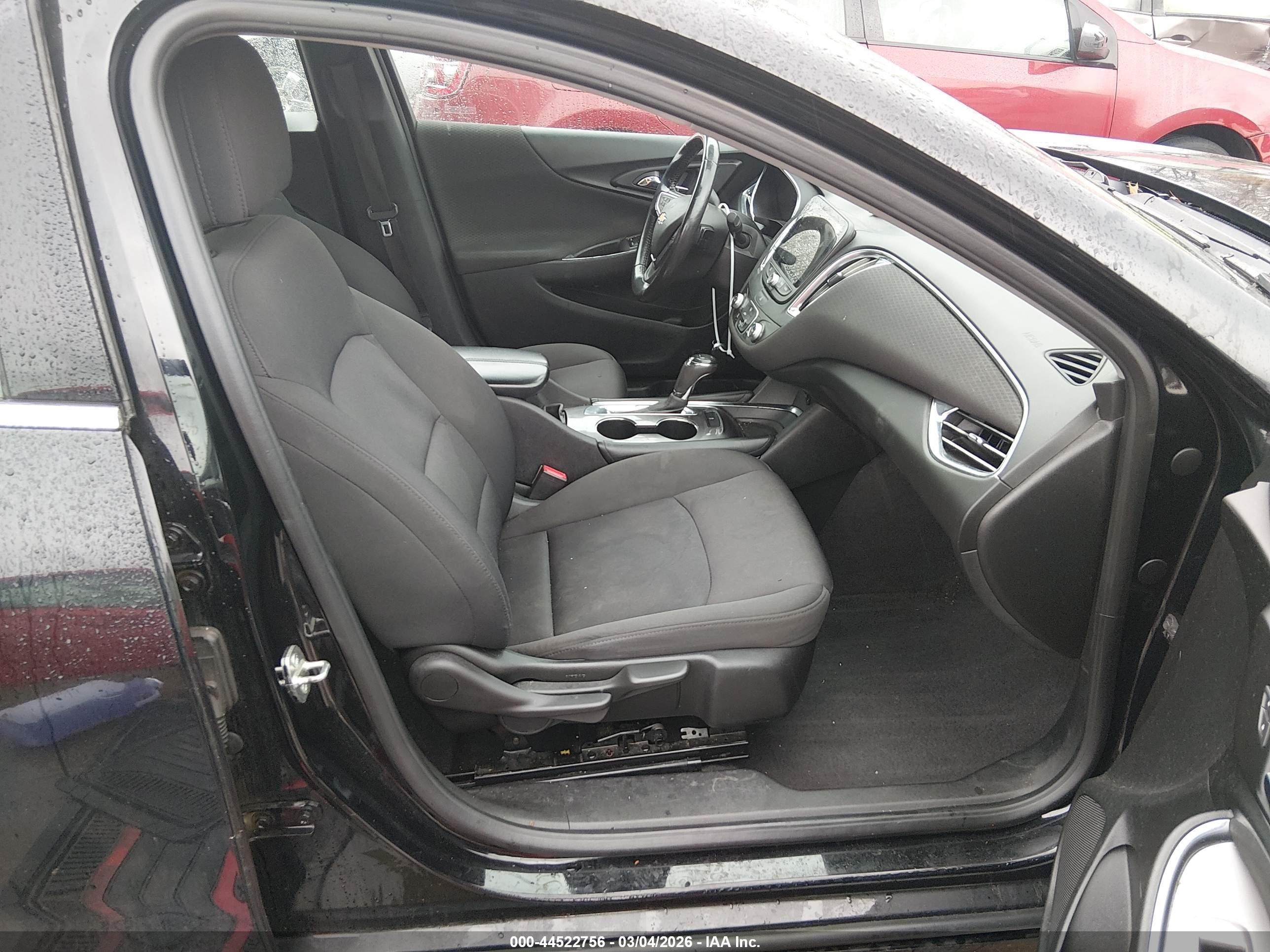 2018 Chevrolet Malibu Lt Black vin: 1G1ZD5ST3JF239680