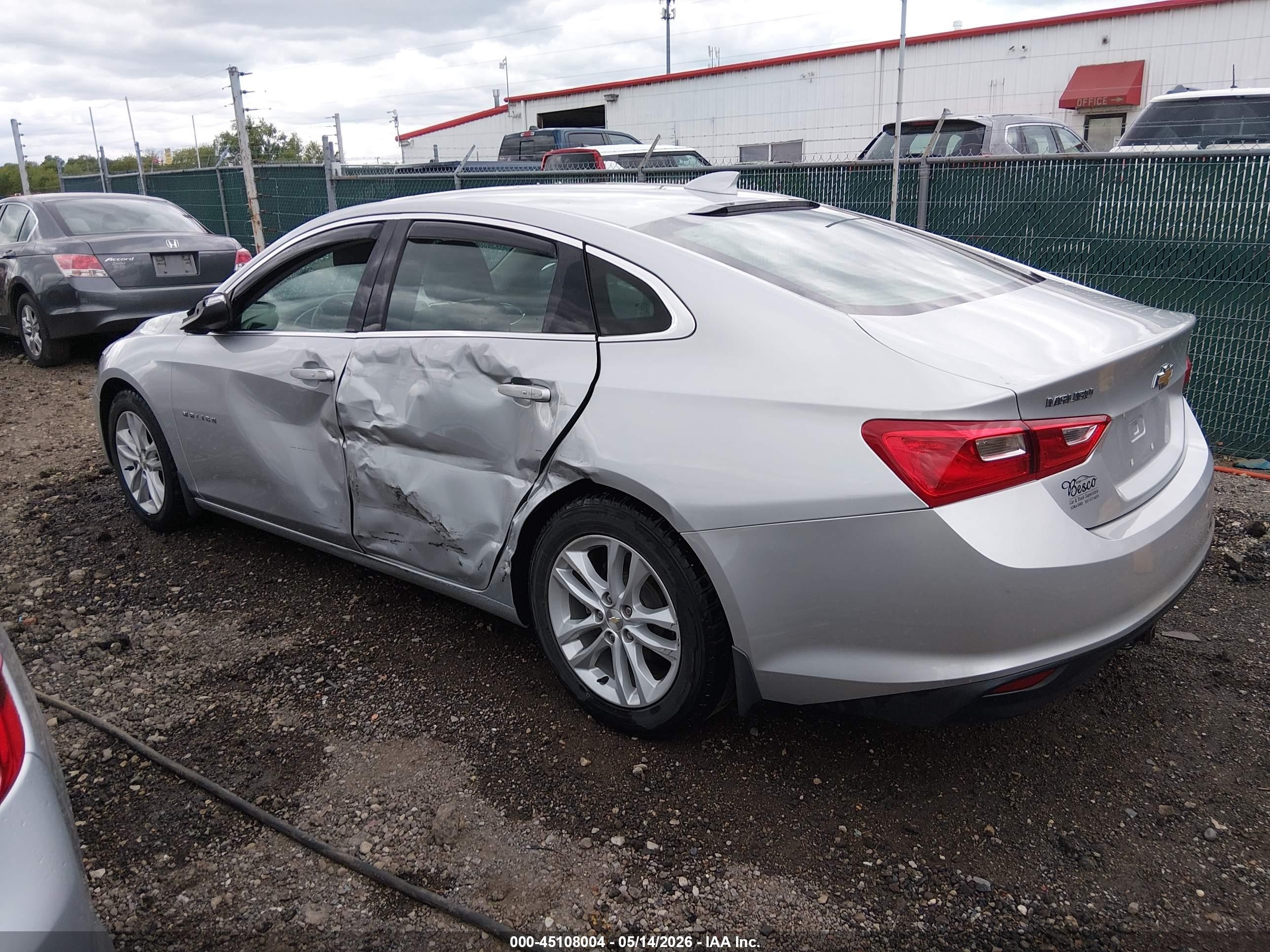 2018 Chevrolet Malibu Lt Gray vin: 1G1ZD5ST3JF265664