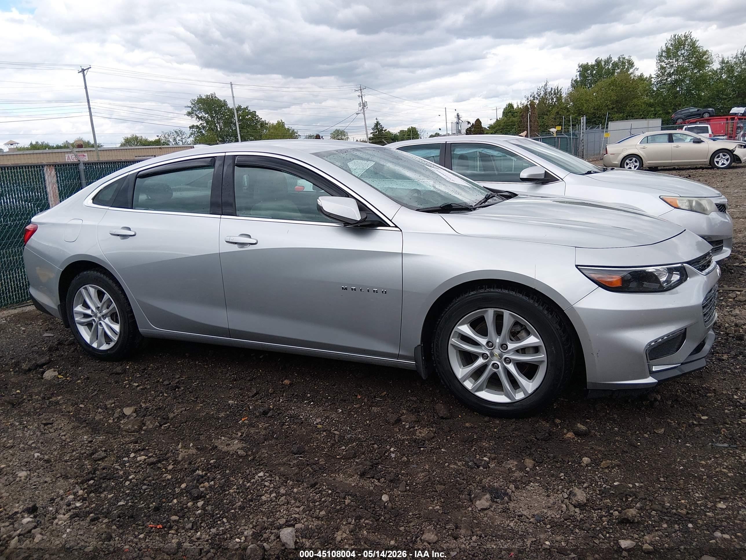 2018 Chevrolet Malibu Lt Gray vin: 1G1ZD5ST3JF265664
