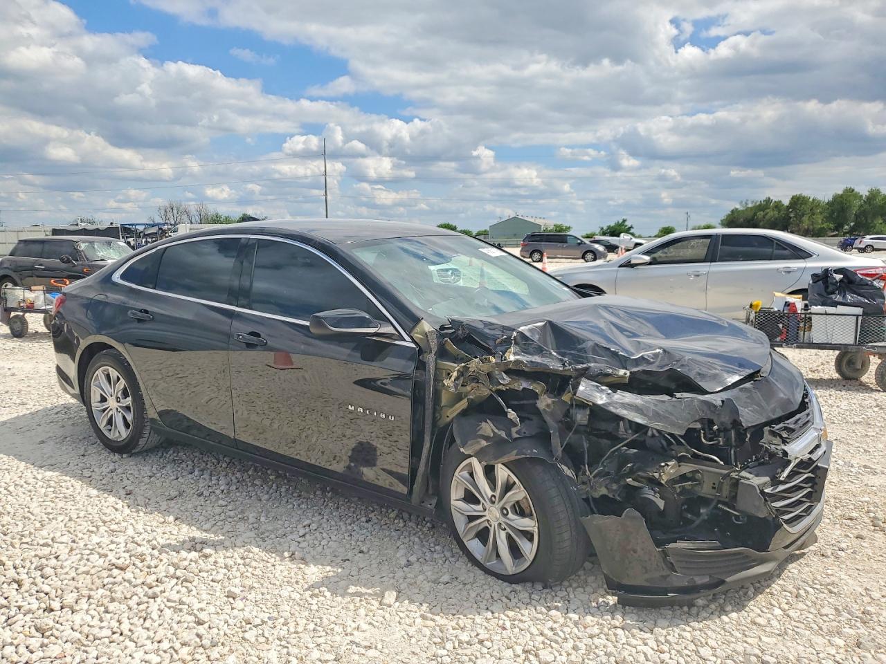 2020 Chevrolet Malibu Lt Black vin: 1G1ZD5ST3LF099973