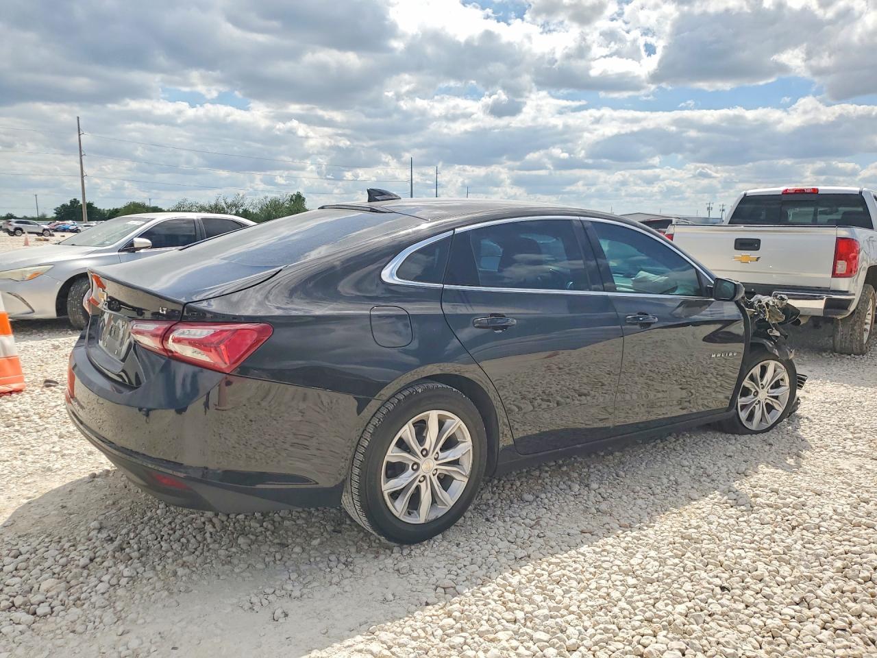 2020 Chevrolet Malibu Lt Black vin: 1G1ZD5ST3LF099973