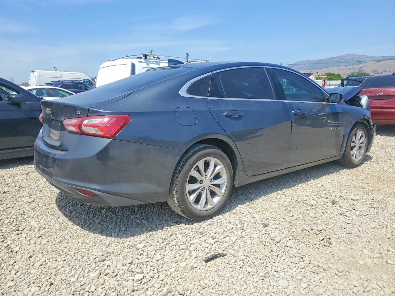 2020 Chevrolet Malibu Lt Gray vin: 1G1ZD5ST3LF103827