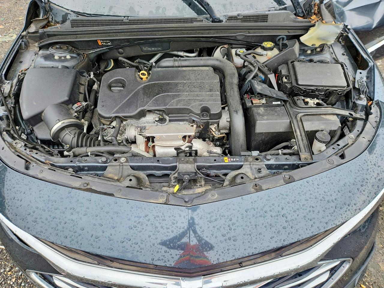 2021 Chevrolet Malibu Lt Серый vin: 1G1ZD5ST3MF031724