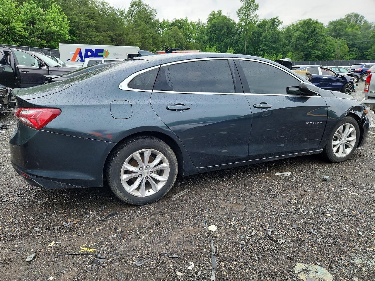 2021 Chevrolet Malibu Lt Серый vin: 1G1ZD5ST3MF031724