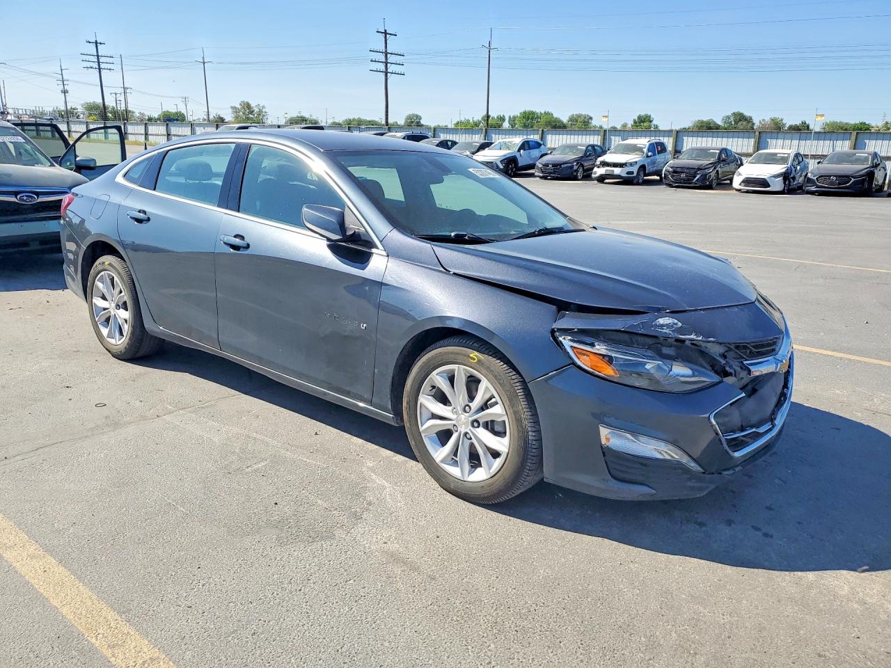 2021 Chevrolet Malibu Lt Black vin: 1G1ZD5ST3MF070474