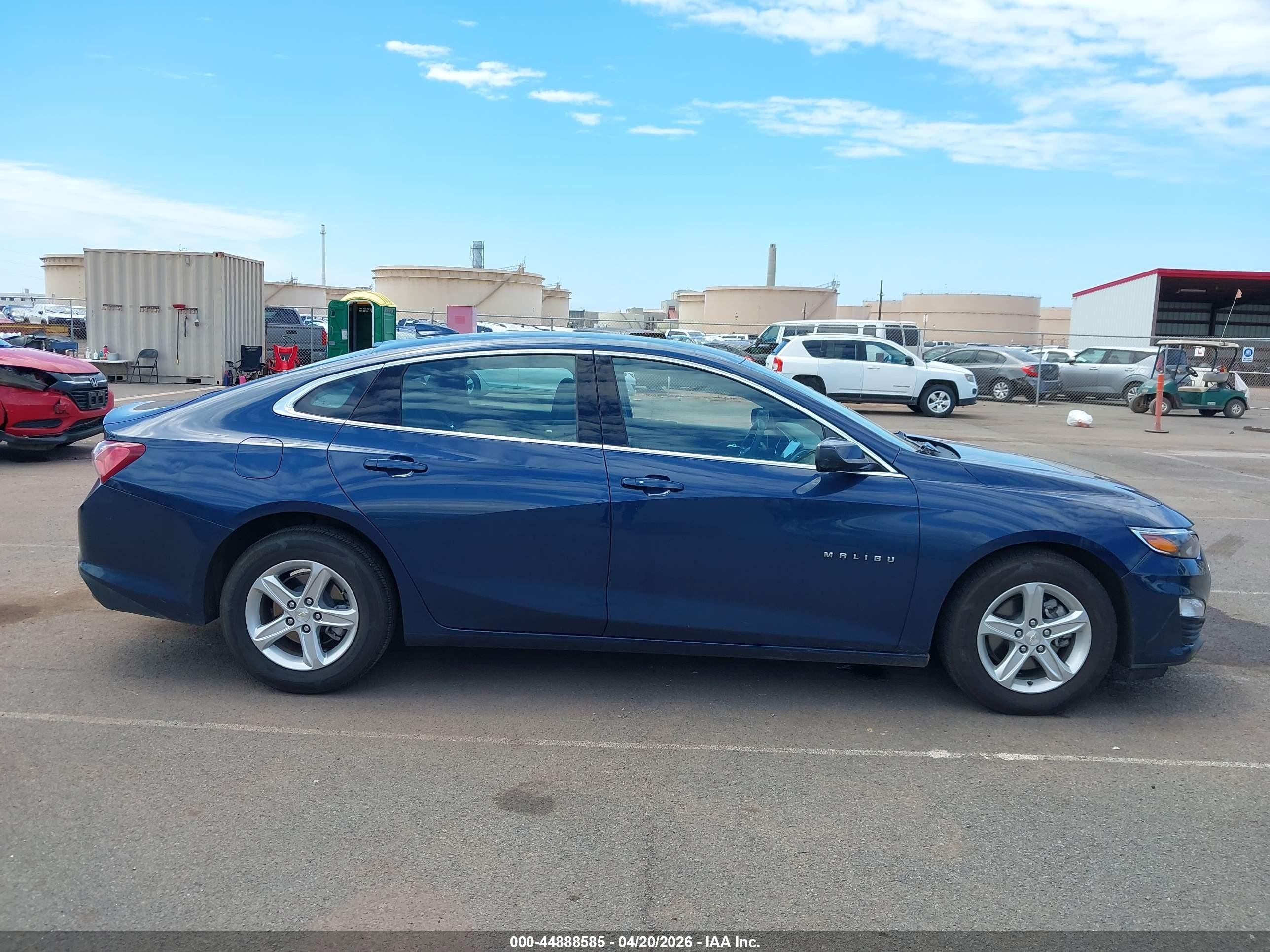 2022 Chevrolet Malibu Fwd Lt Blue vin: 1G1ZD5ST3NF171449