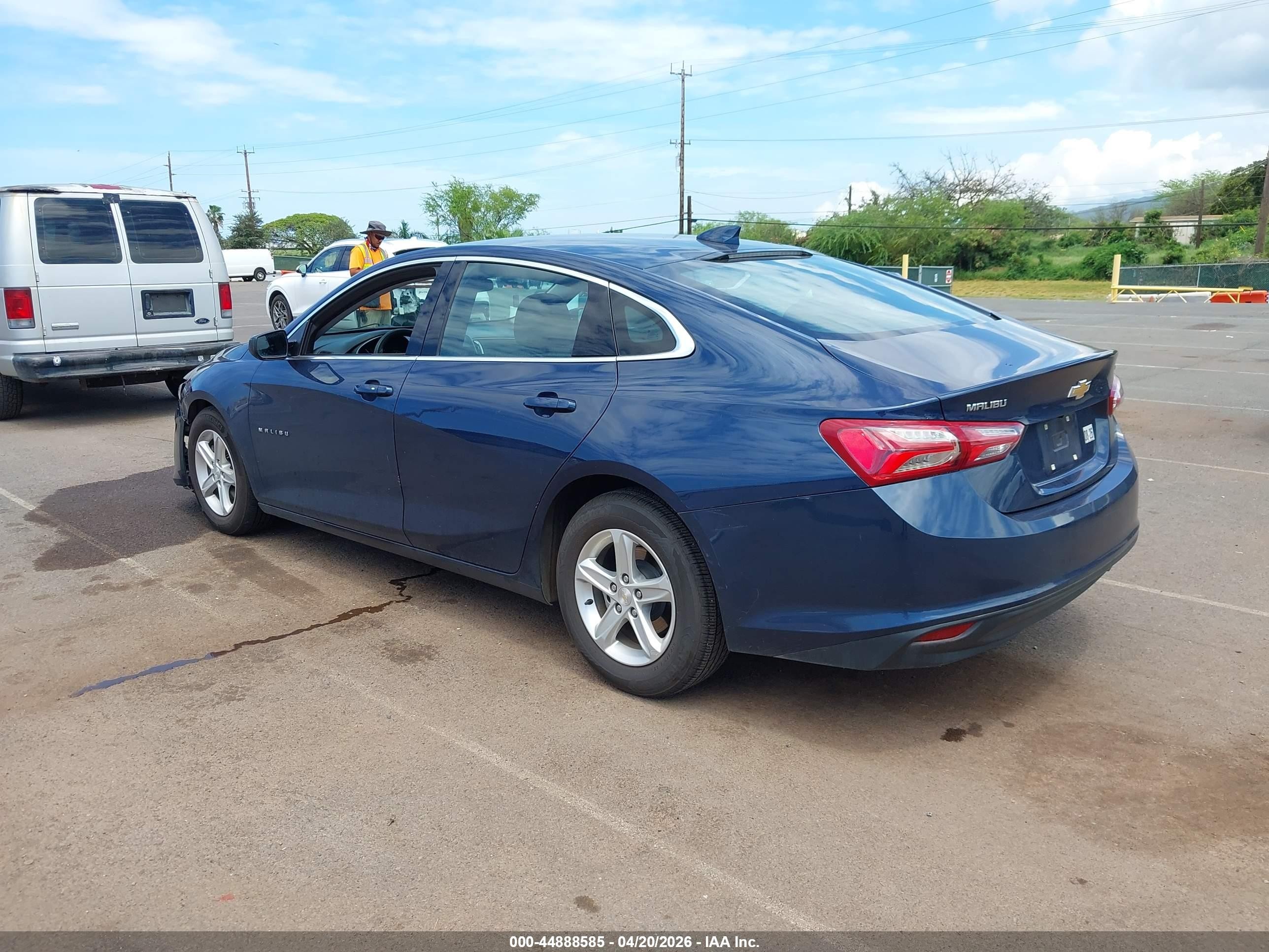 2022 Chevrolet Malibu Fwd Lt Blue vin: 1G1ZD5ST3NF171449