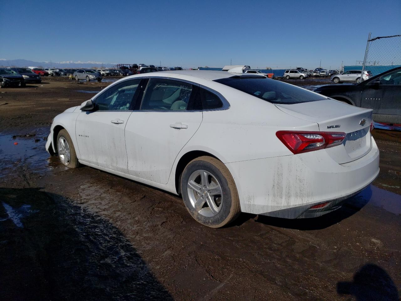2022 Chevrolet Malibu Lt White vin: 1G1ZD5ST3NF184542