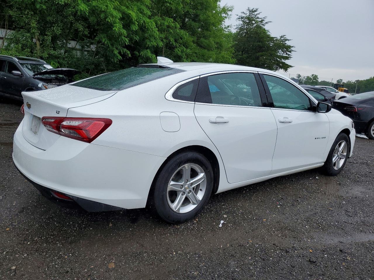 2022 Chevrolet Malibu Lt White vin: 1G1ZD5ST3NF193743