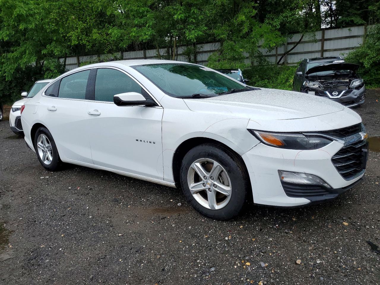 2022 Chevrolet Malibu Lt White vin: 1G1ZD5ST3NF193743