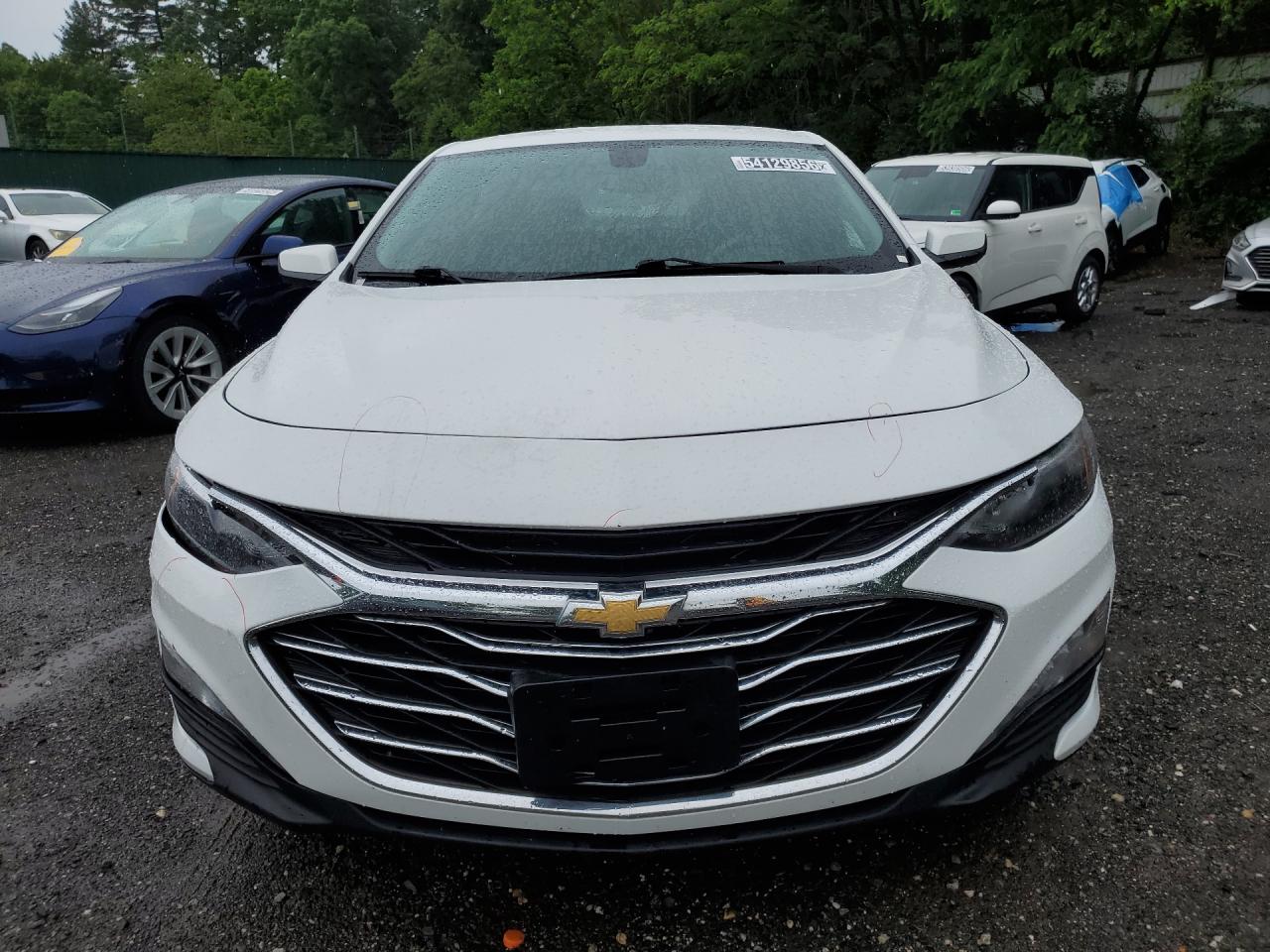 2022 Chevrolet Malibu Lt White vin: 1G1ZD5ST3NF193743 Damage: Front Bumper, Multiple Scratches Heavy, 4