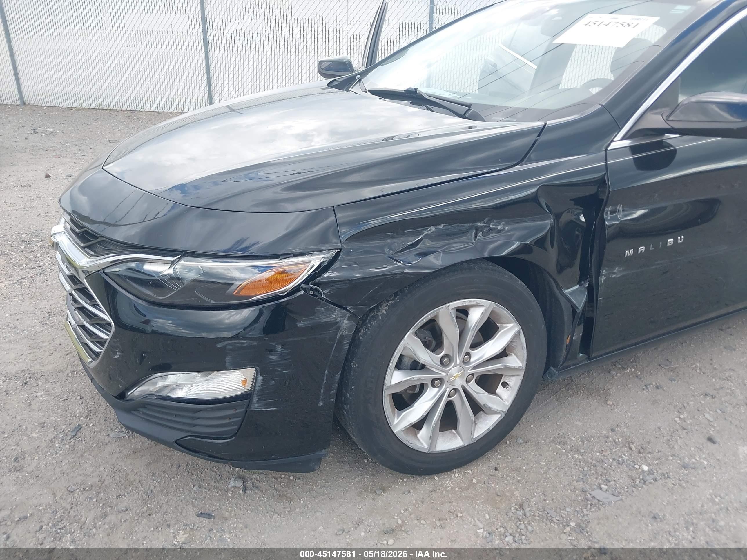 2022 Chevrolet Malibu Fwd Lt Black vin: 1G1ZD5ST3NF209004