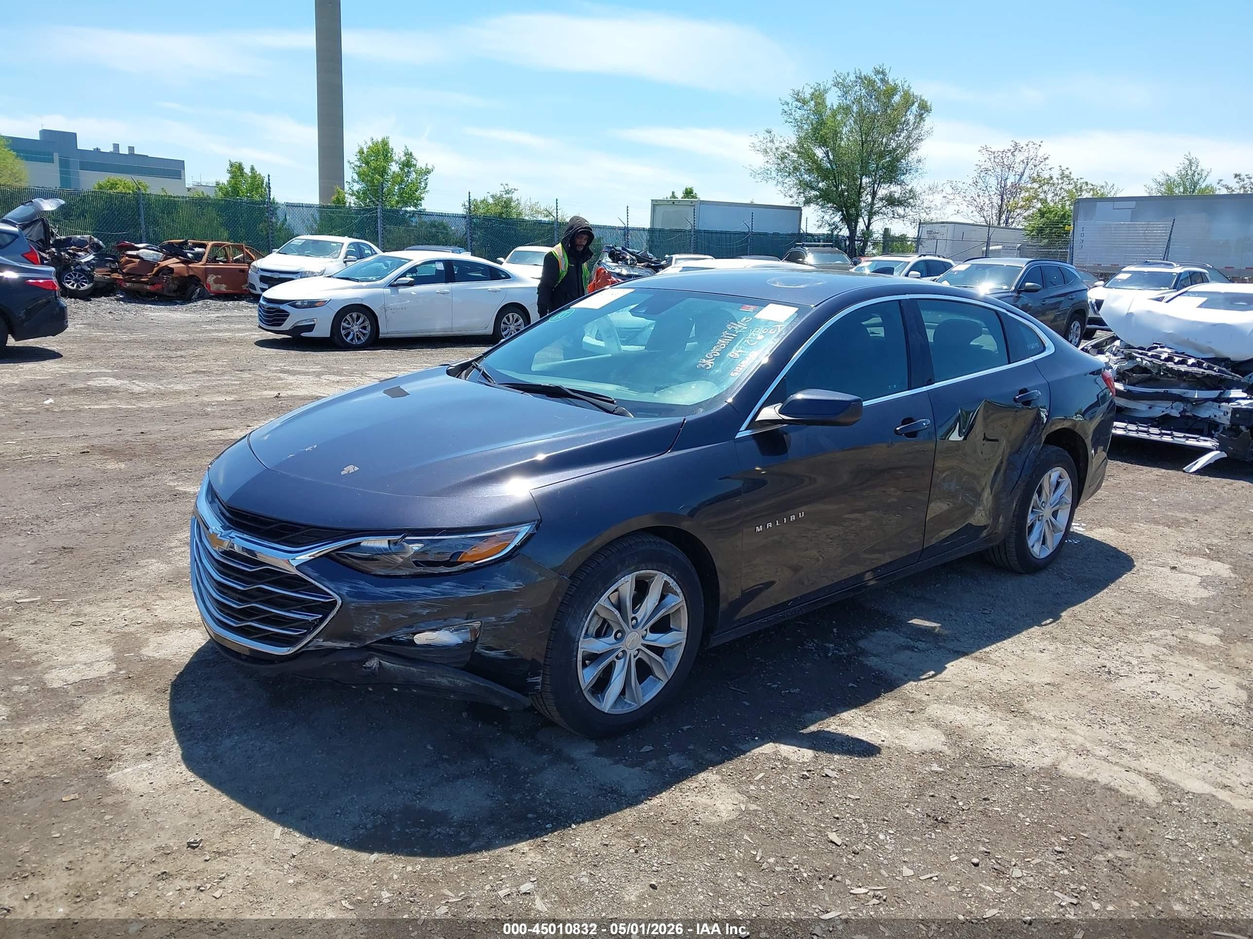 2023 Chevrolet Malibu Fwd 1lt Black vin: 1G1ZD5ST3PF164861