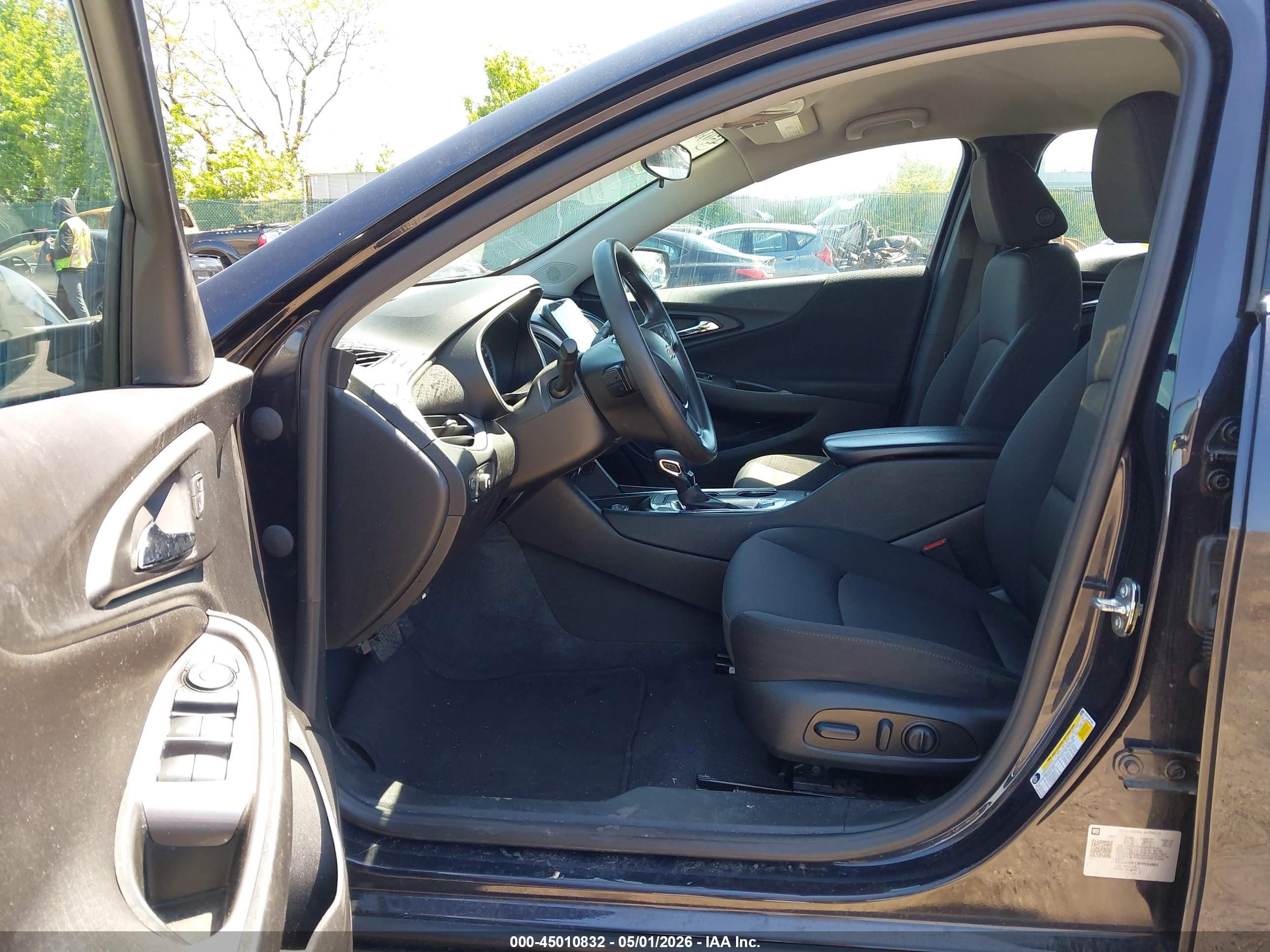 2023 Chevrolet Malibu Fwd 1lt Black vin: 1G1ZD5ST3PF164861